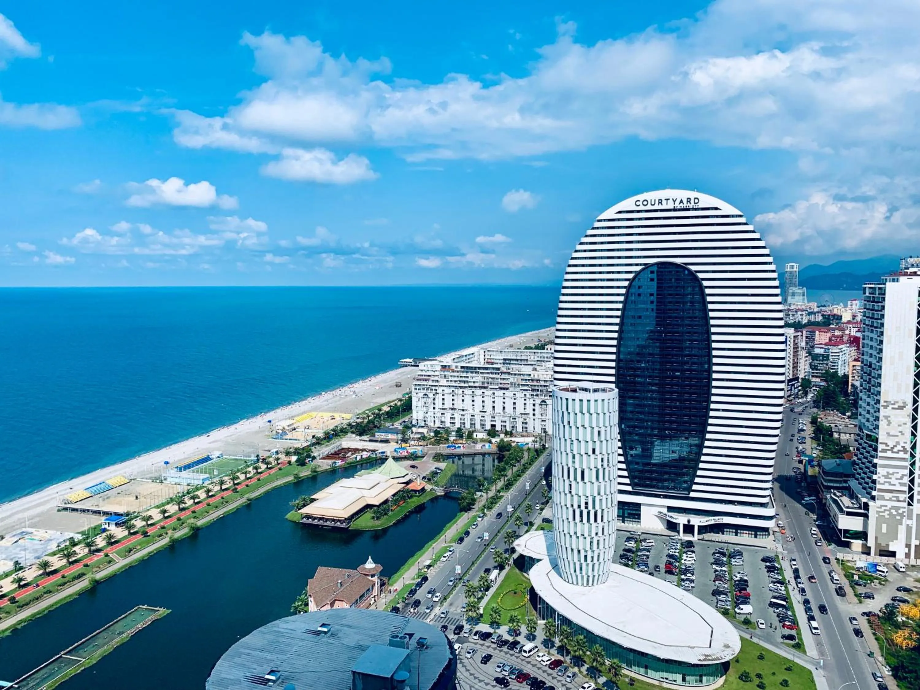 Sea view in Royal Sea Breeze Apartments