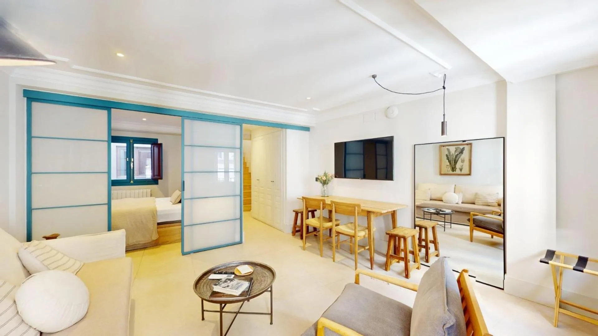 Living room in Sol y El Madroño