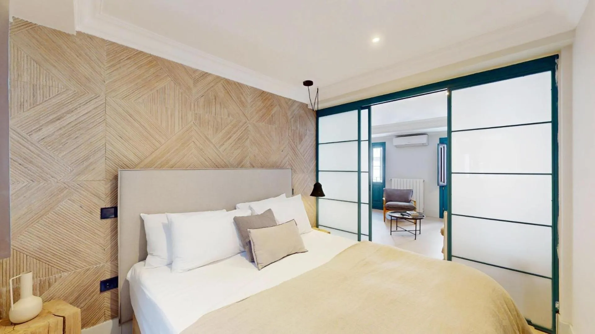 Bedroom, Bed in Sol y El Madroño