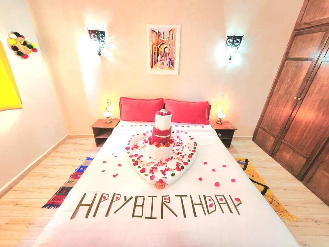 Bed in Les Jardins d Amizmiz 6 piscines