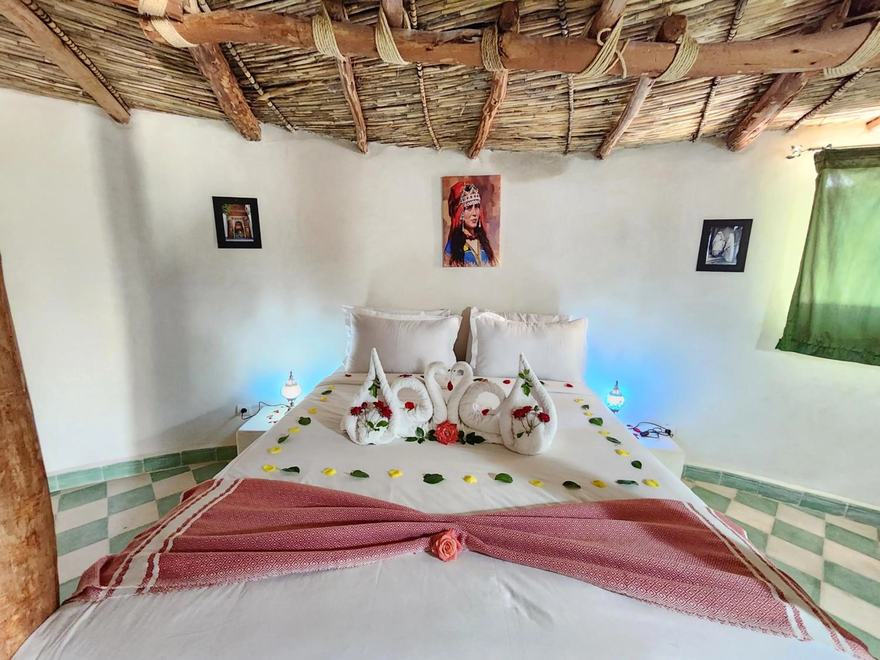 Bed in Les Jardins d Amizmiz 6 piscines