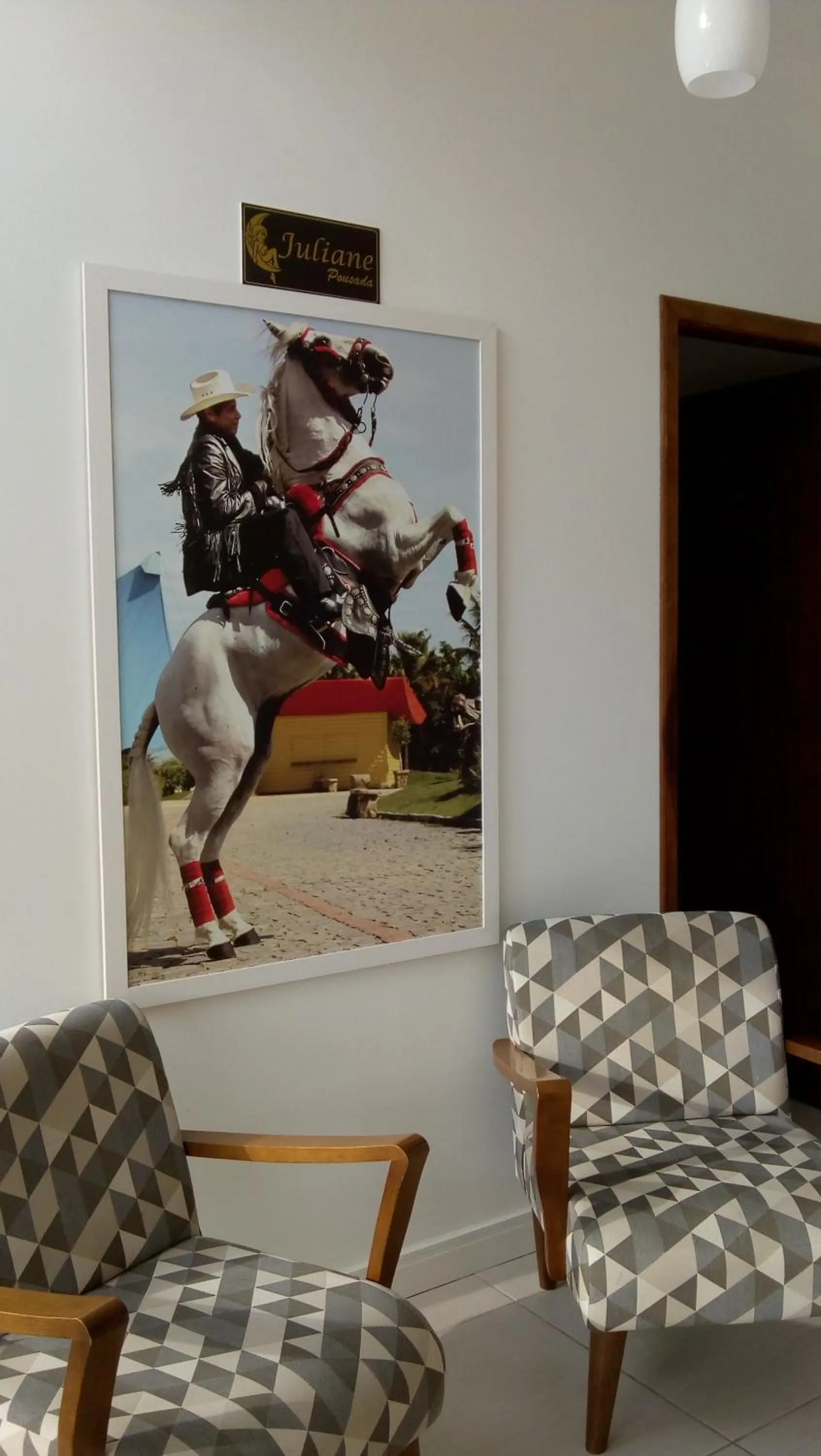 Lobby or reception in Pousada Juliane