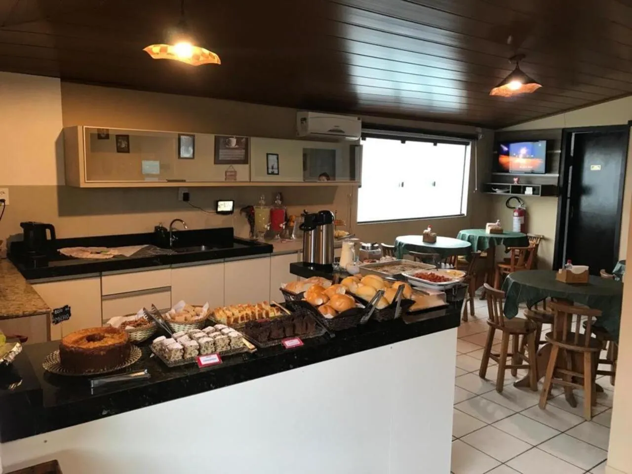 Food and drinks in Pousada Juliane