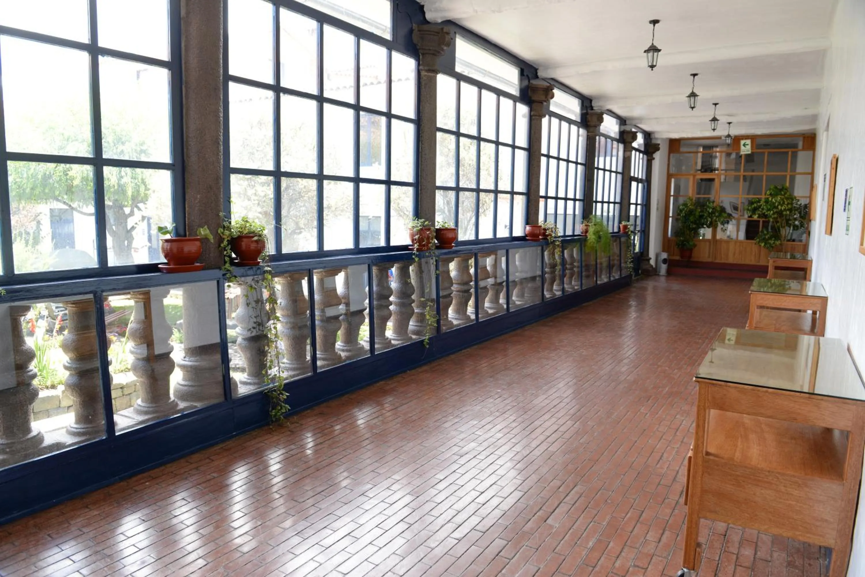Communal lounge/ TV room in La Casa de Fray Bartolome