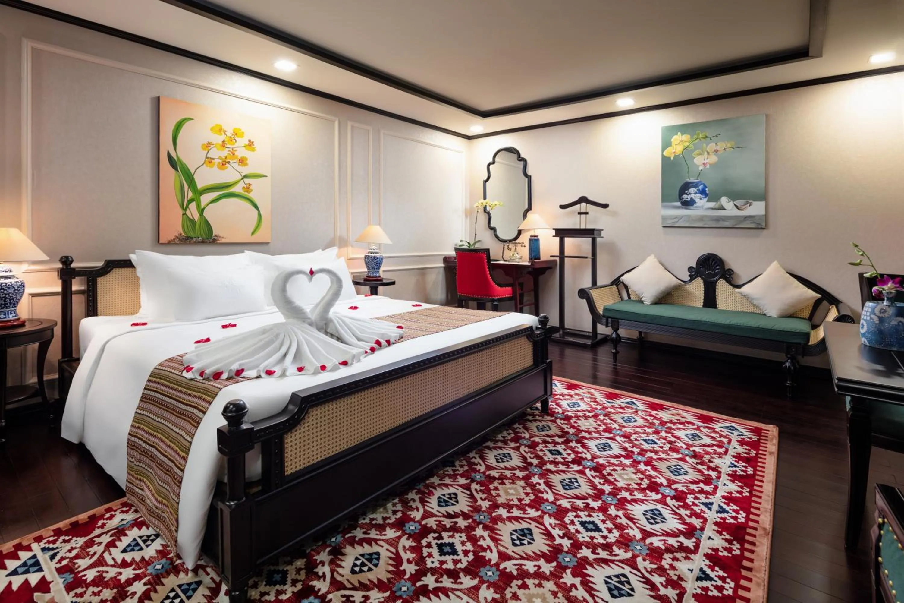 Photo of the whole room, Bed in Orchid Premium Cruise