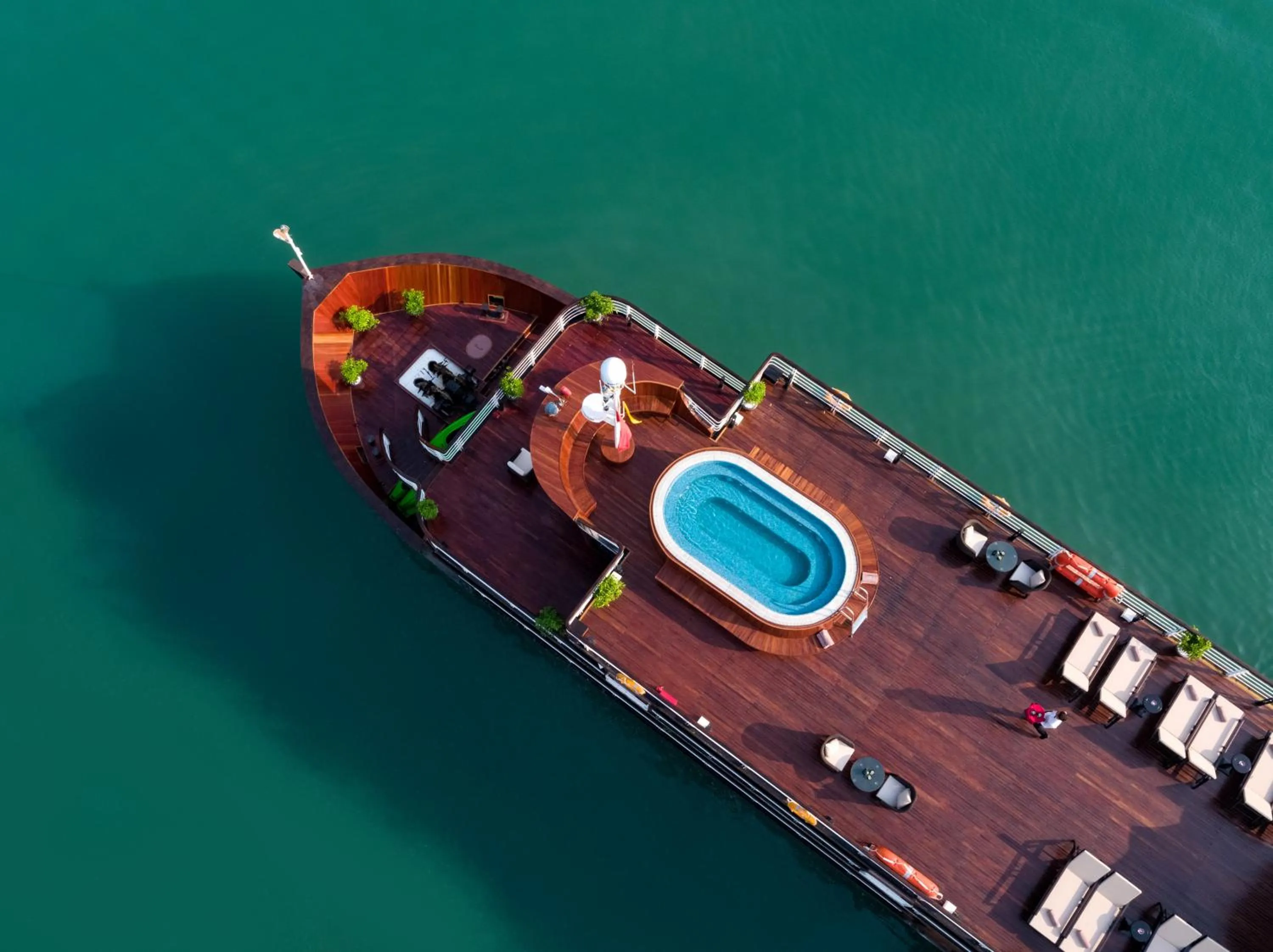 Bird's eye view in Orchid Premium Cruise