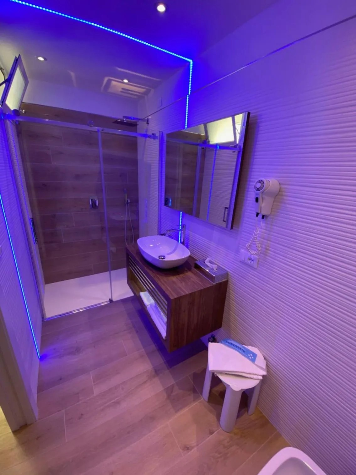 Bathroom in Hotel Conca Verde