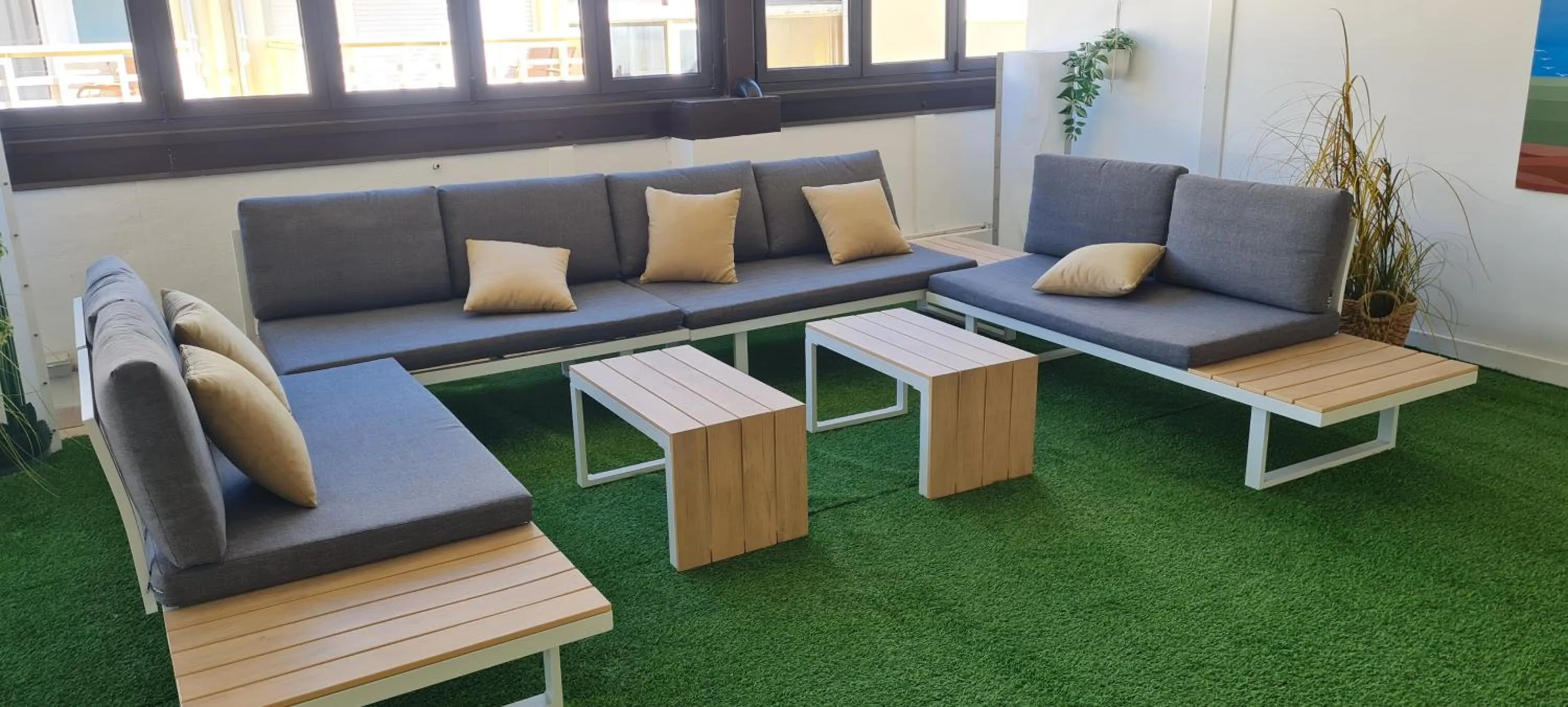 Communal lounge/ TV room in Hotel Conca Verde