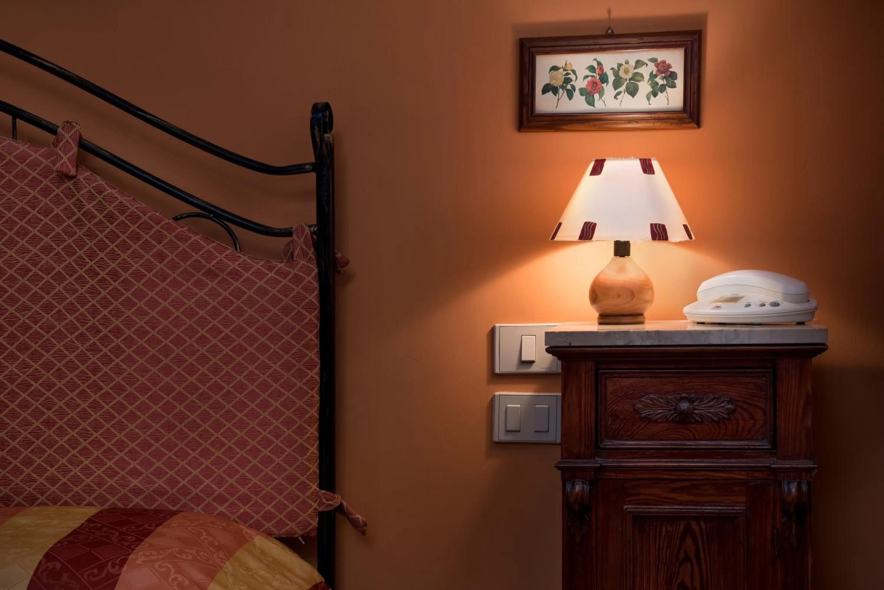 Bed in Hotel Halimeda