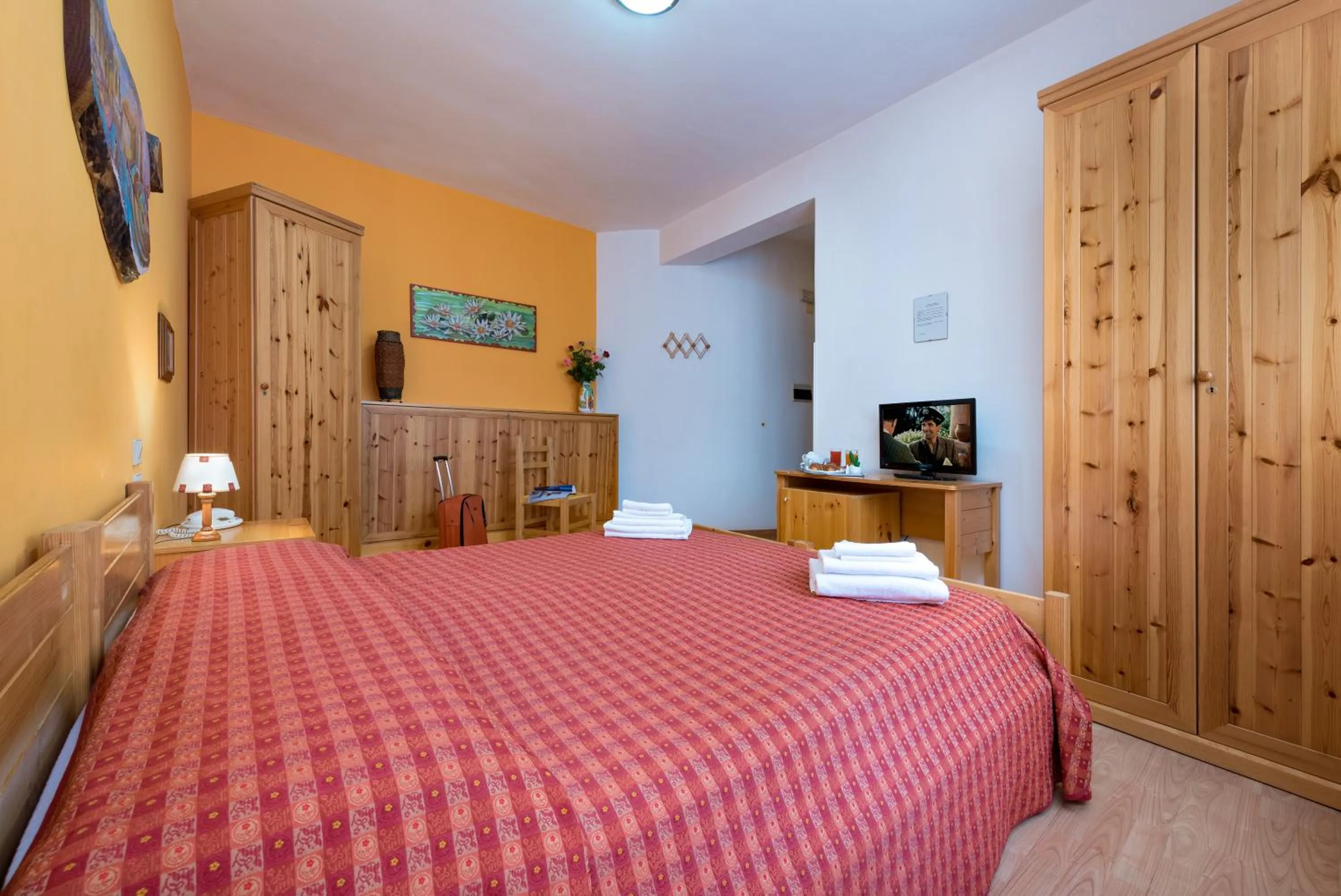 Bed in Hotel Halimeda