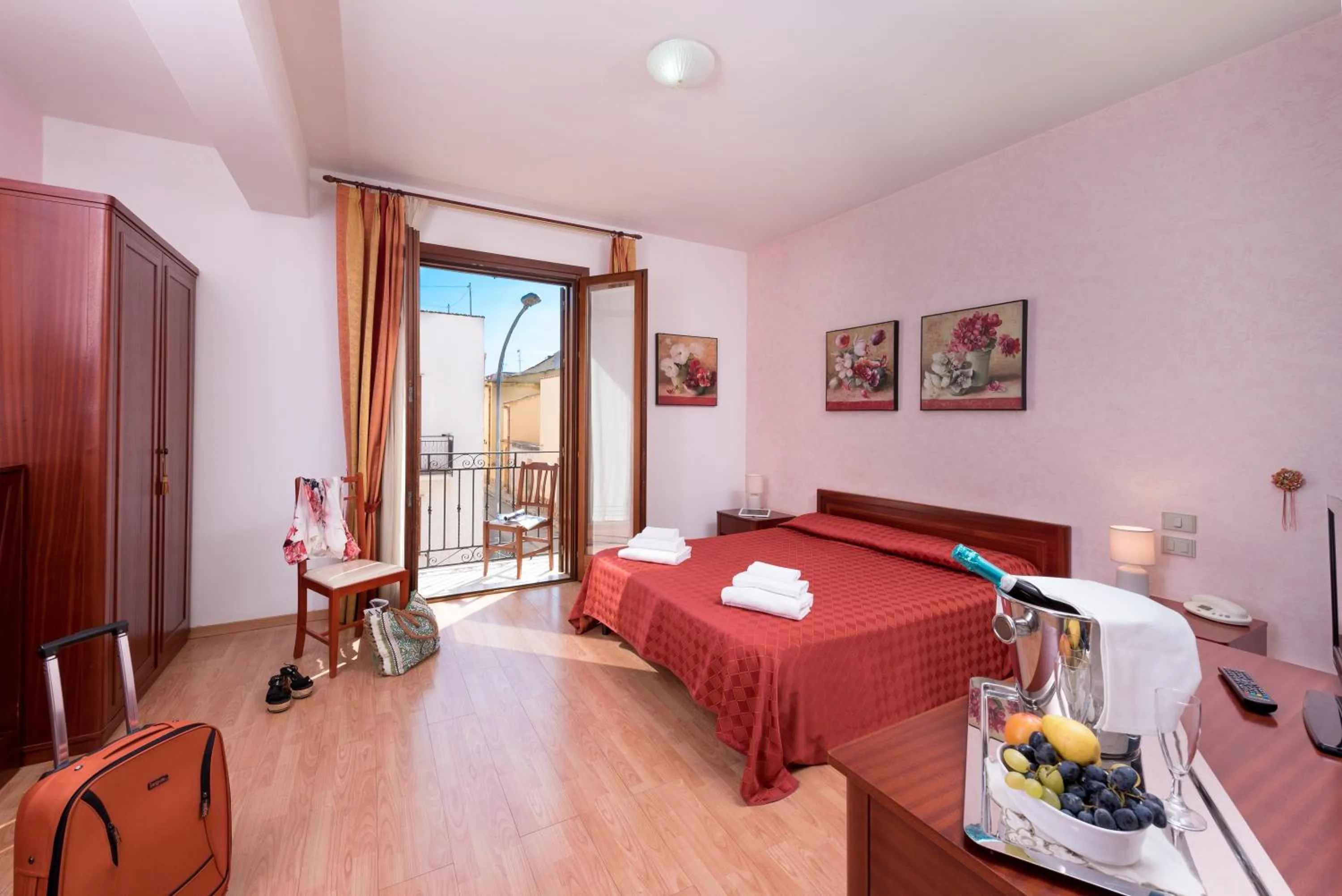 Bed in Hotel Halimeda