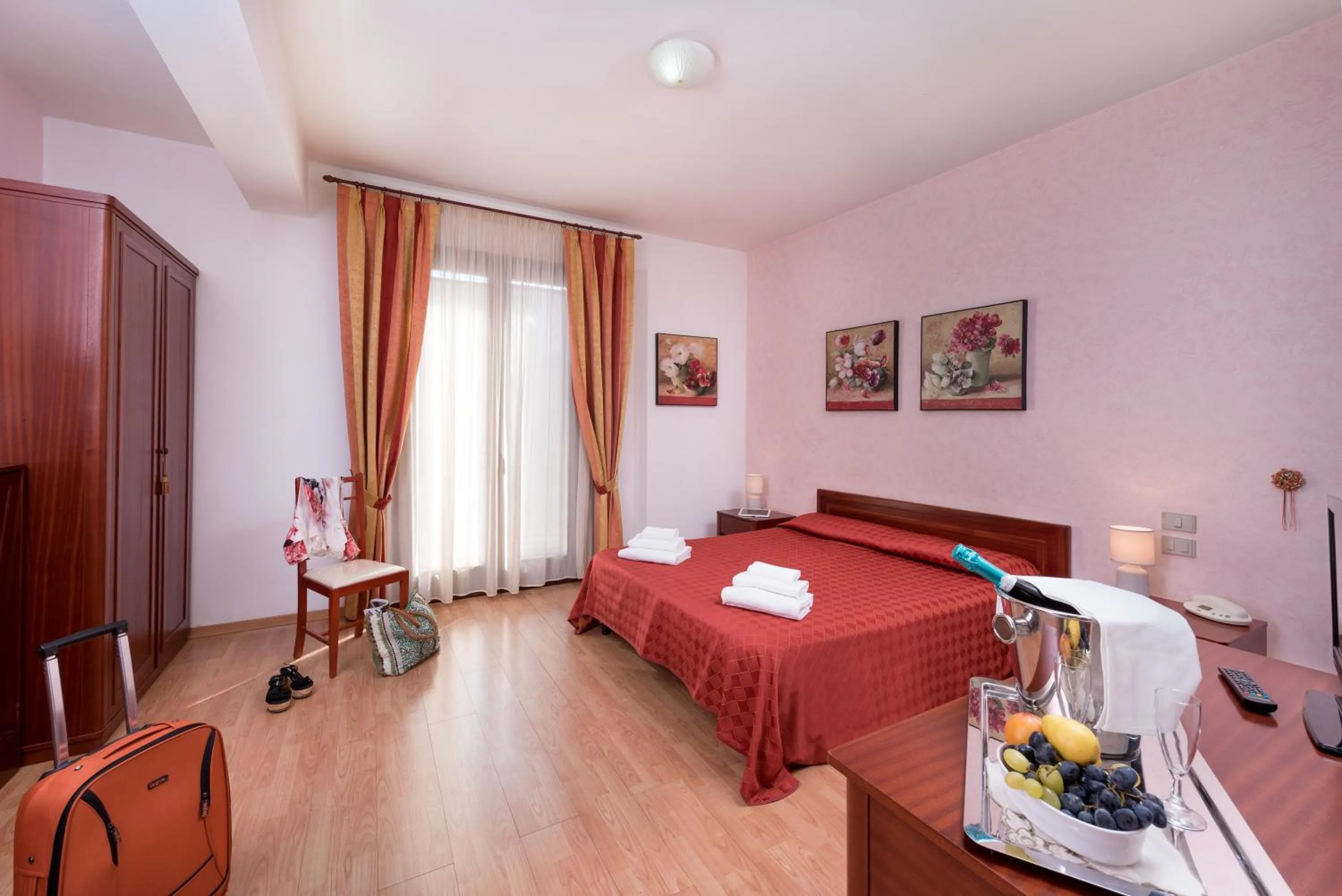 Bed in Hotel Halimeda