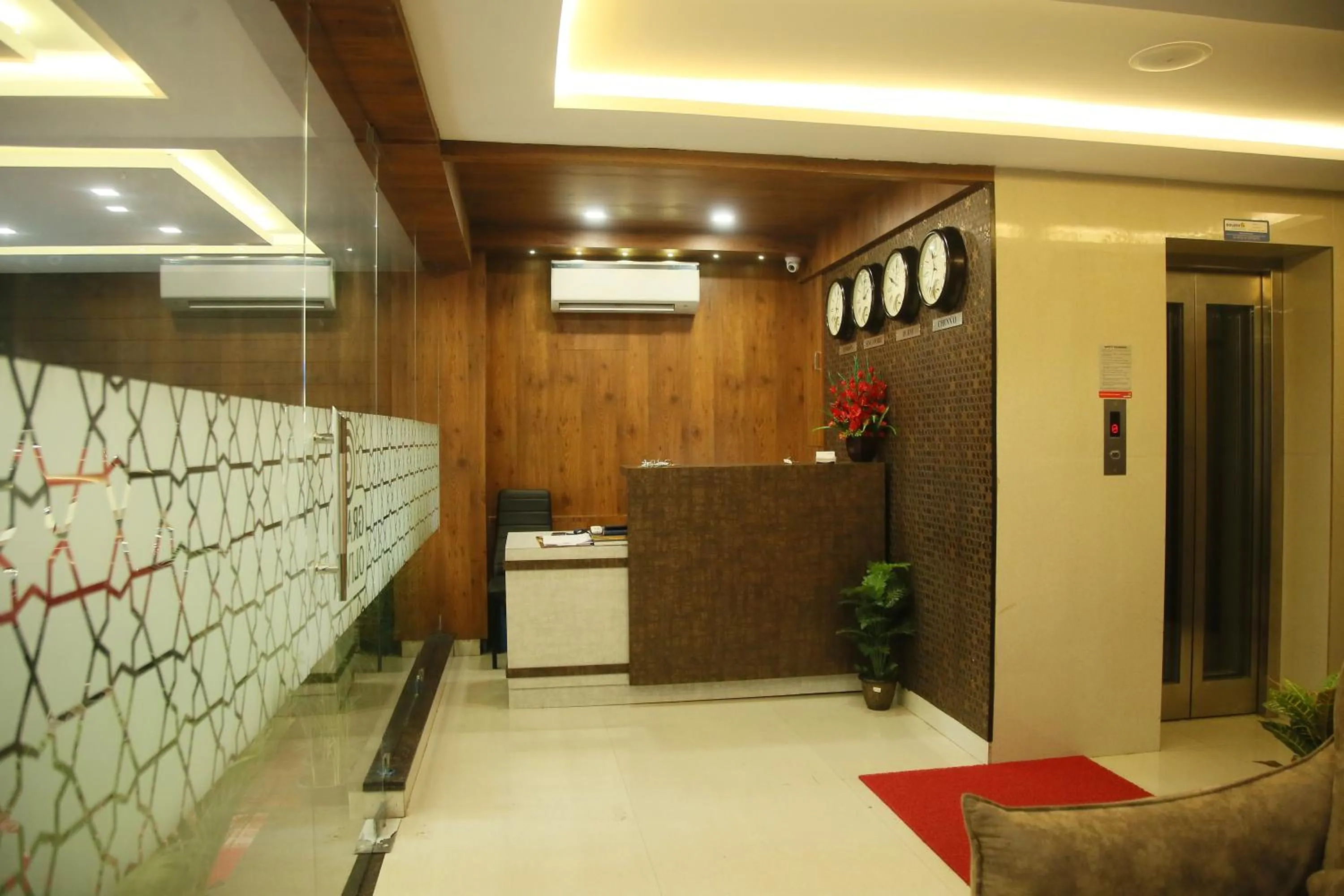 Lobby or reception in Grand Oliver