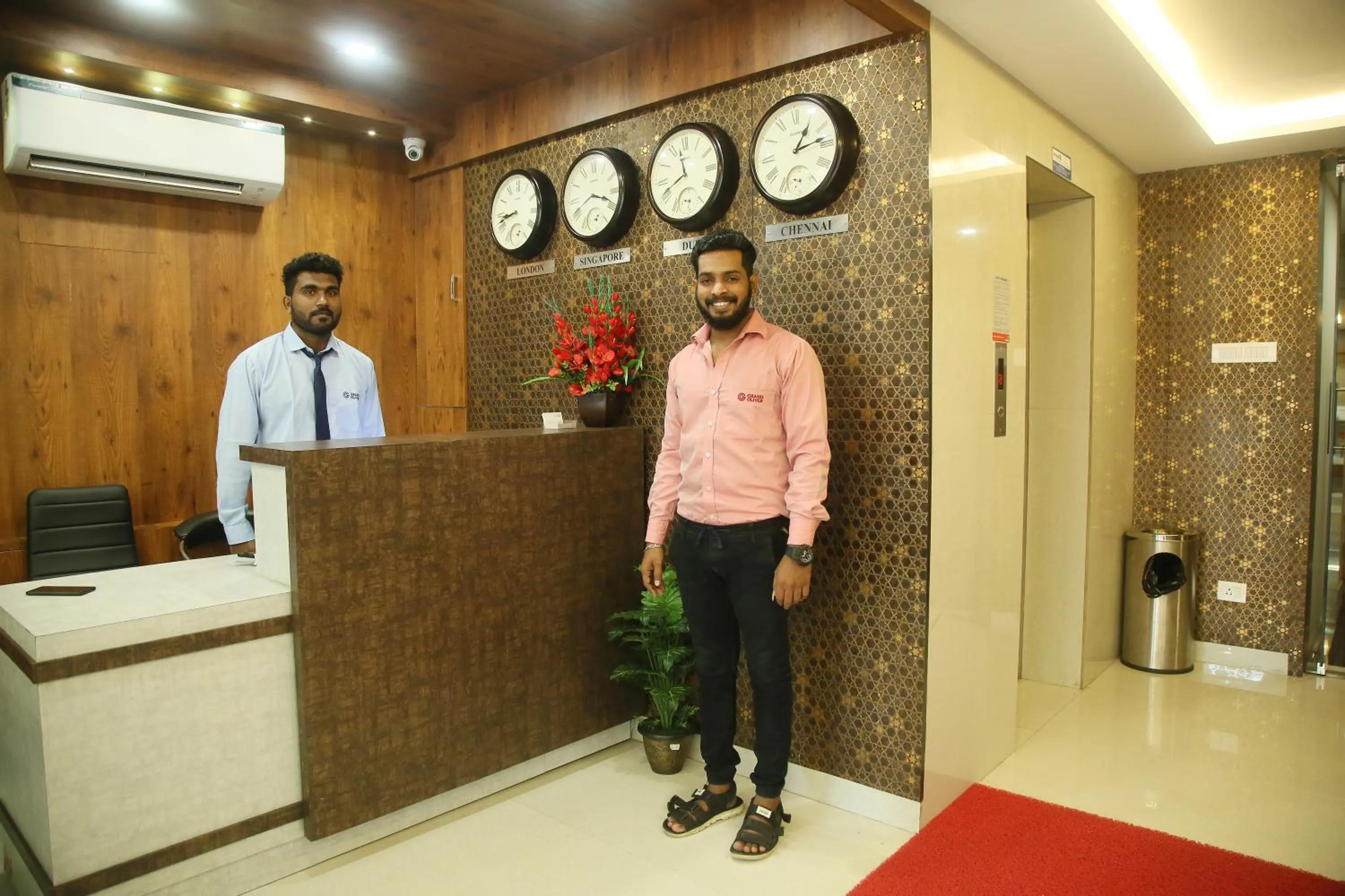 Lobby or reception in Grand Oliver