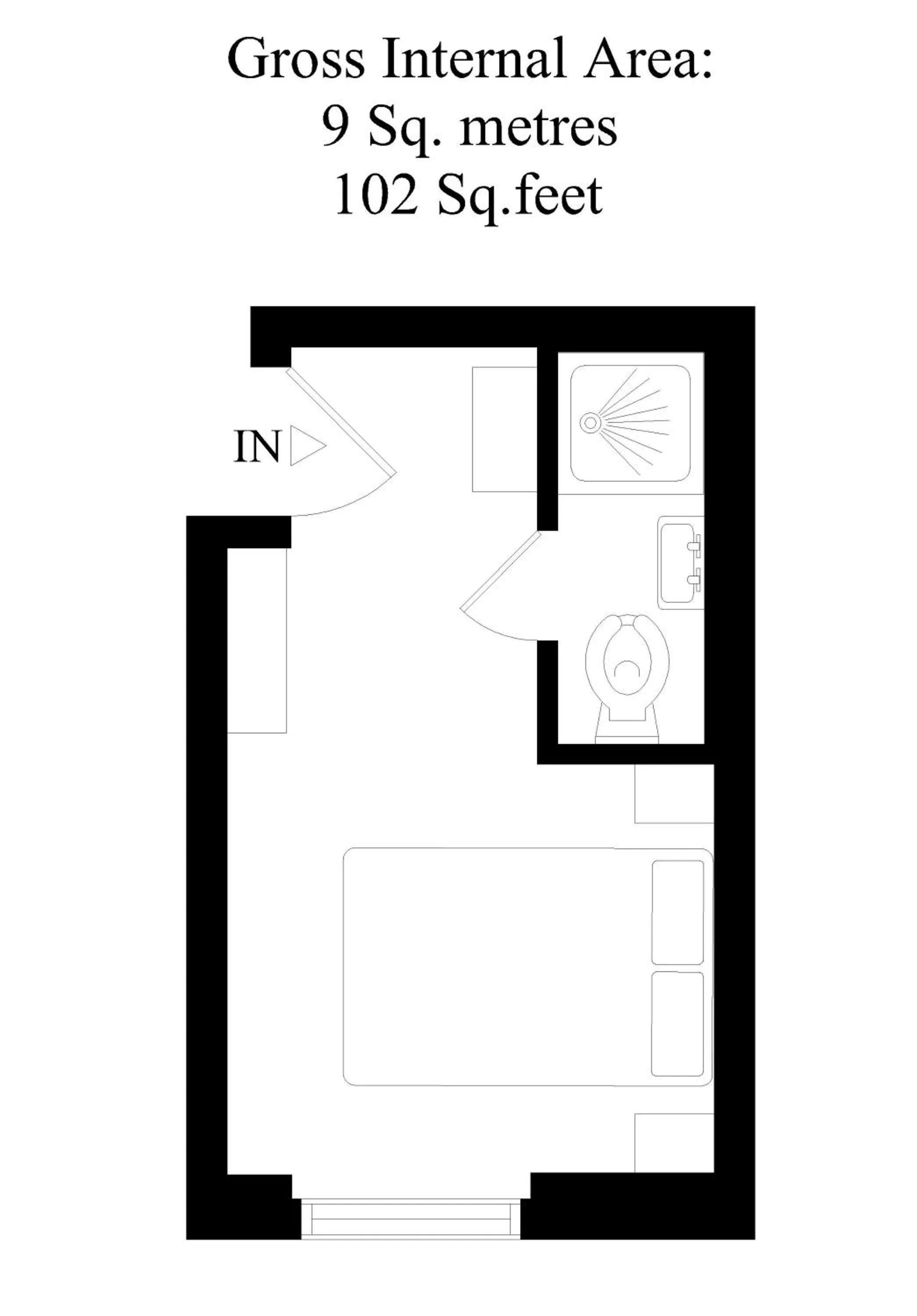 Floor plan in Angus Hotel