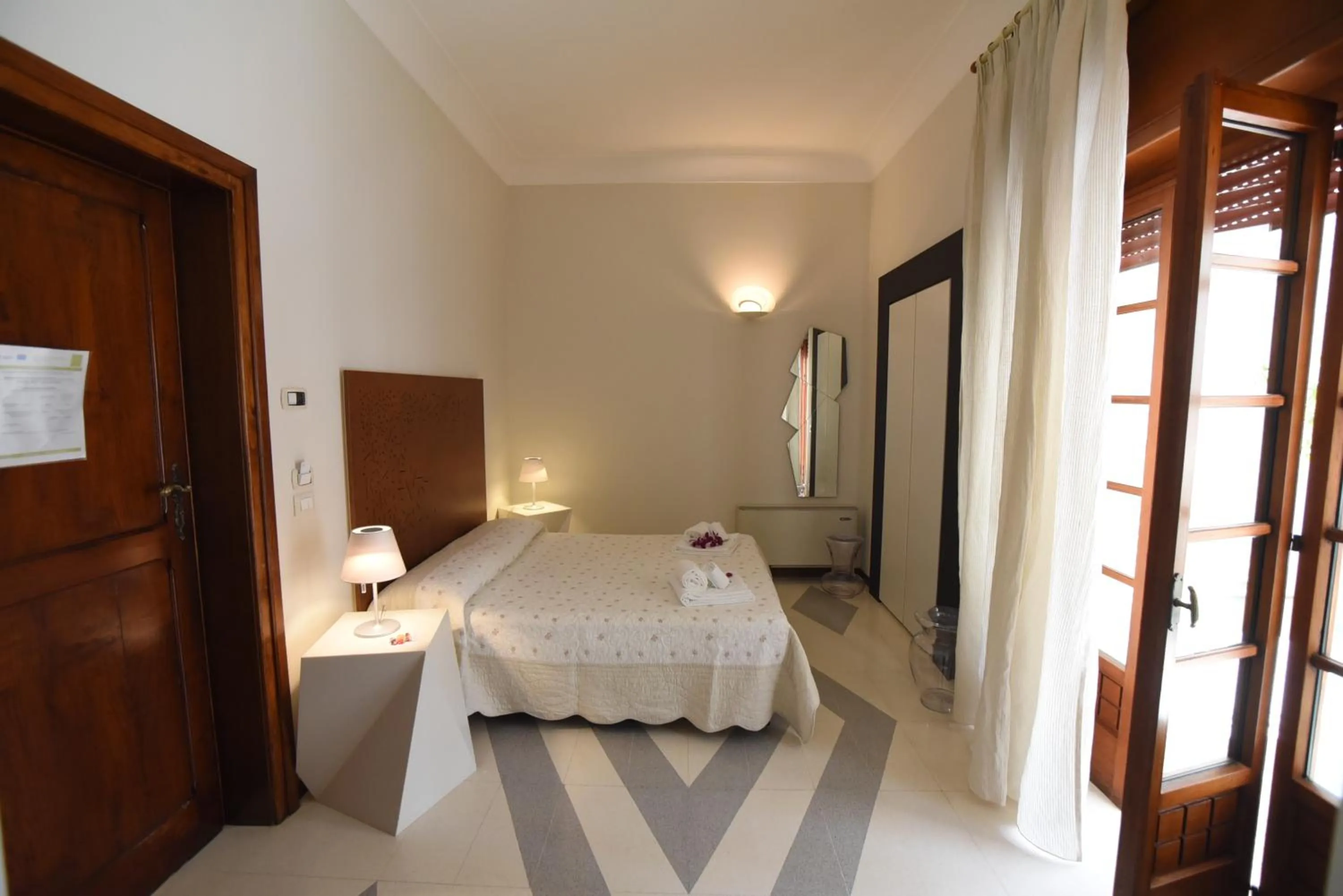 Patio, Bed in Barone Liberty & Luxury SPA-Boutique Hotel