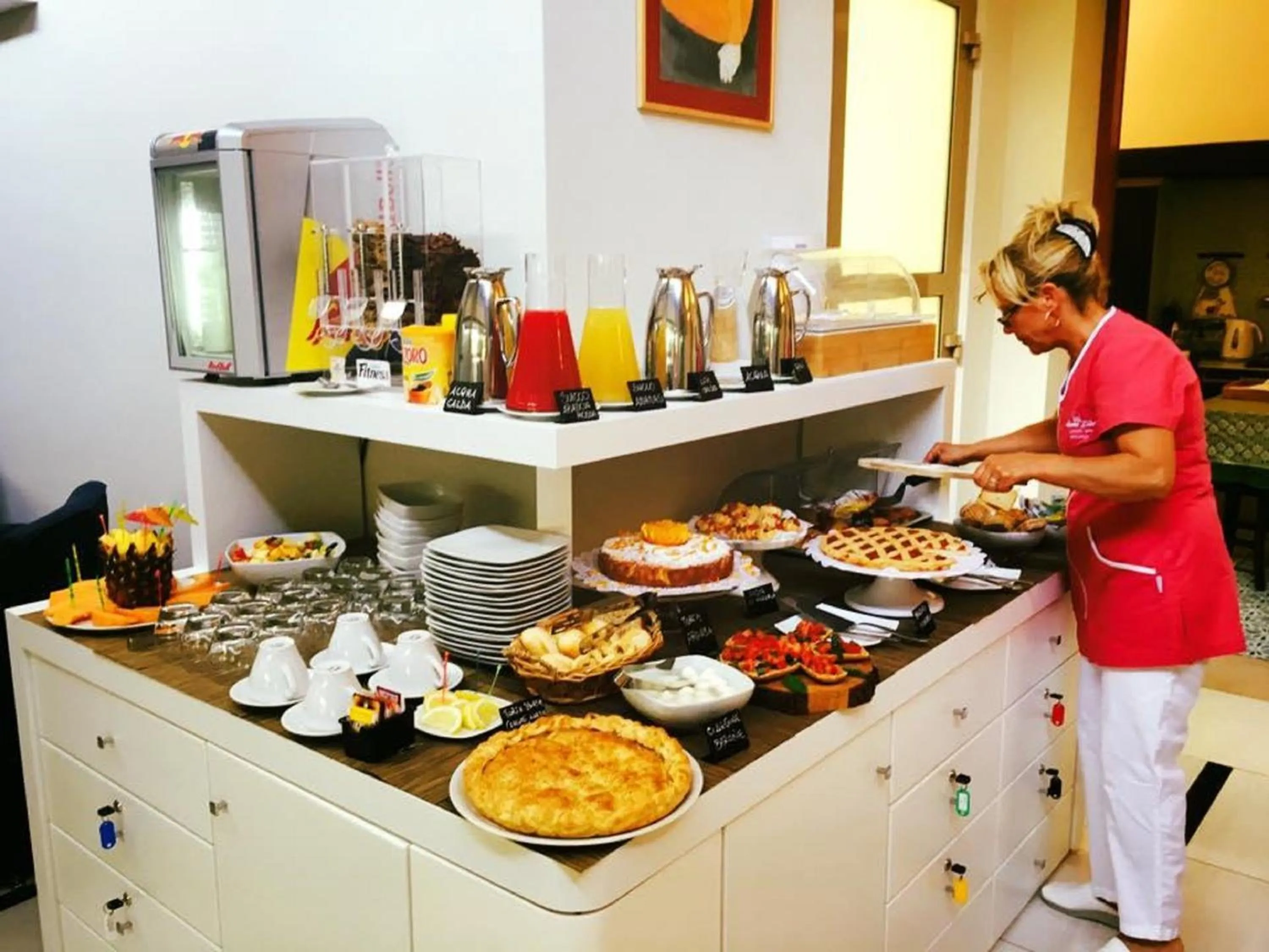 Buffet breakfast in Barone Liberty & Luxury SPA-Boutique Hotel