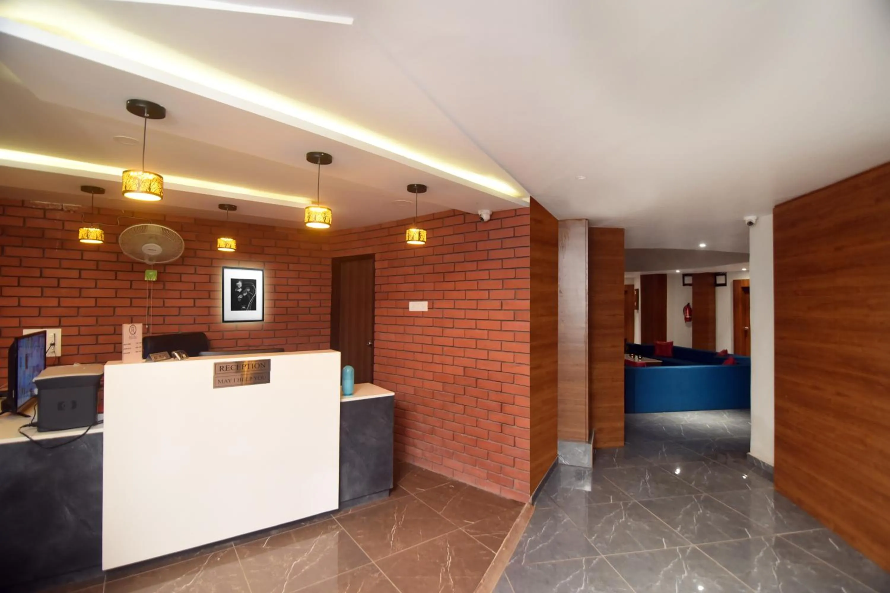 Lobby or reception in HOTEL RAJPATH INN