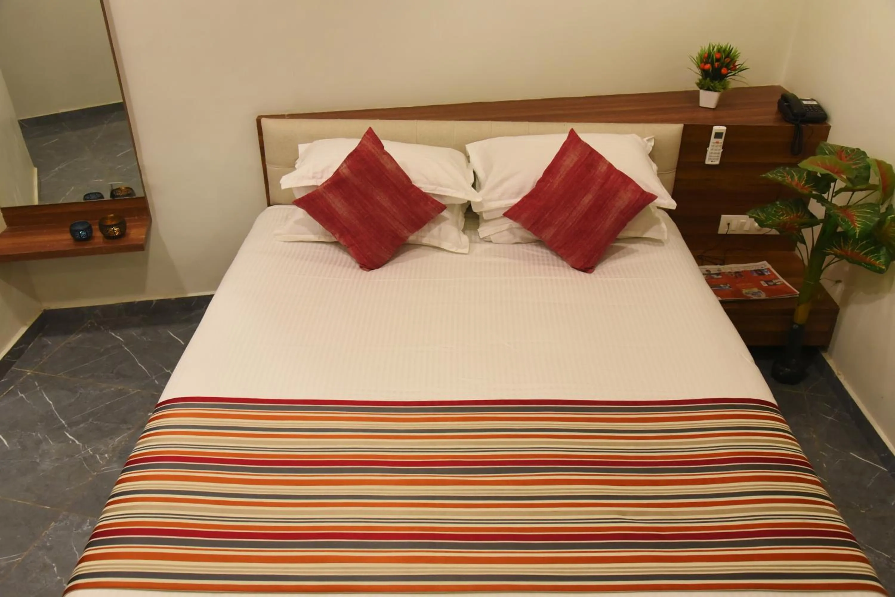 Bed in HOTEL RAJPATH INN