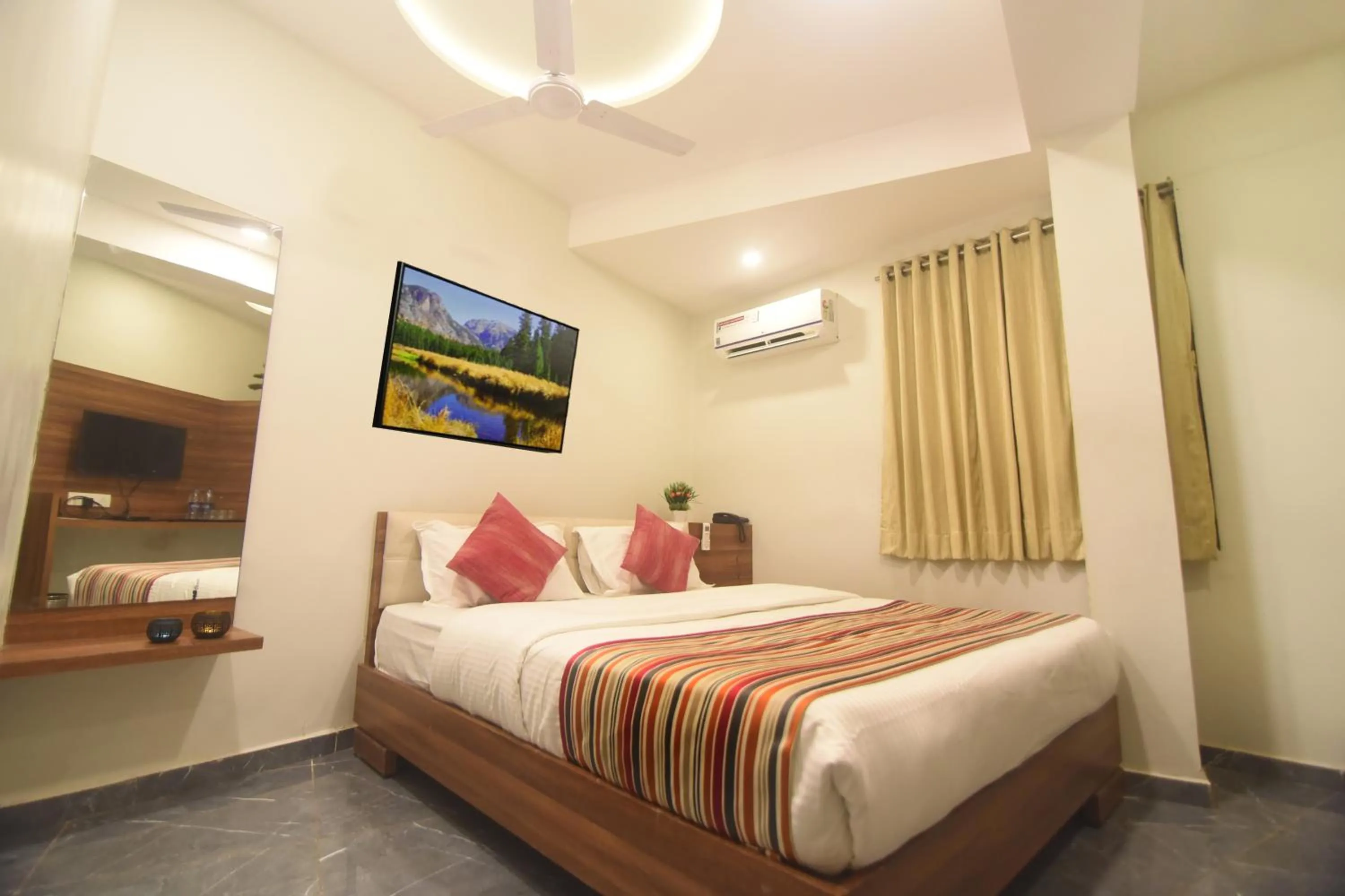 Photo of the whole room, Bed in HOTEL RAJPATH INN