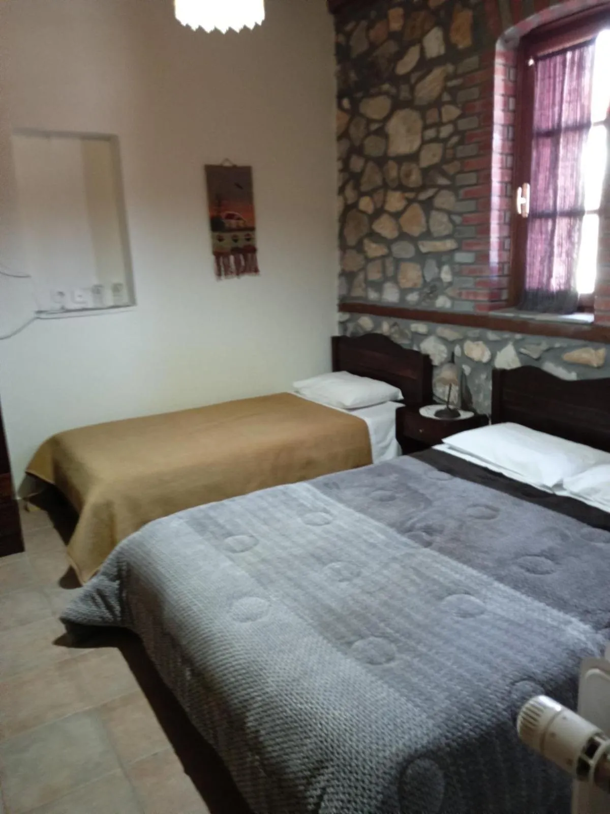 Bed in Varnous Hotel