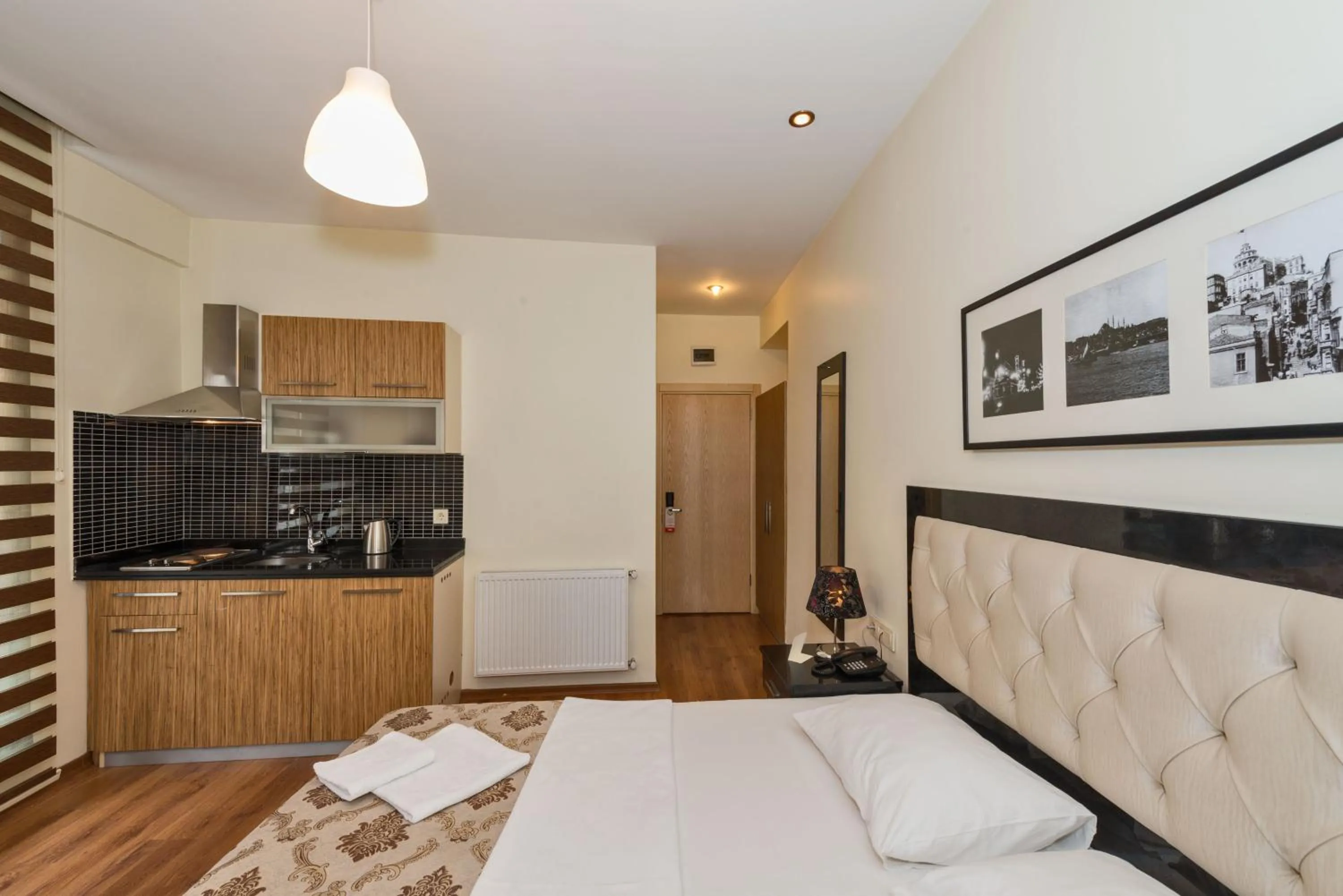 Decorative detail, Bed in Invictum Residence