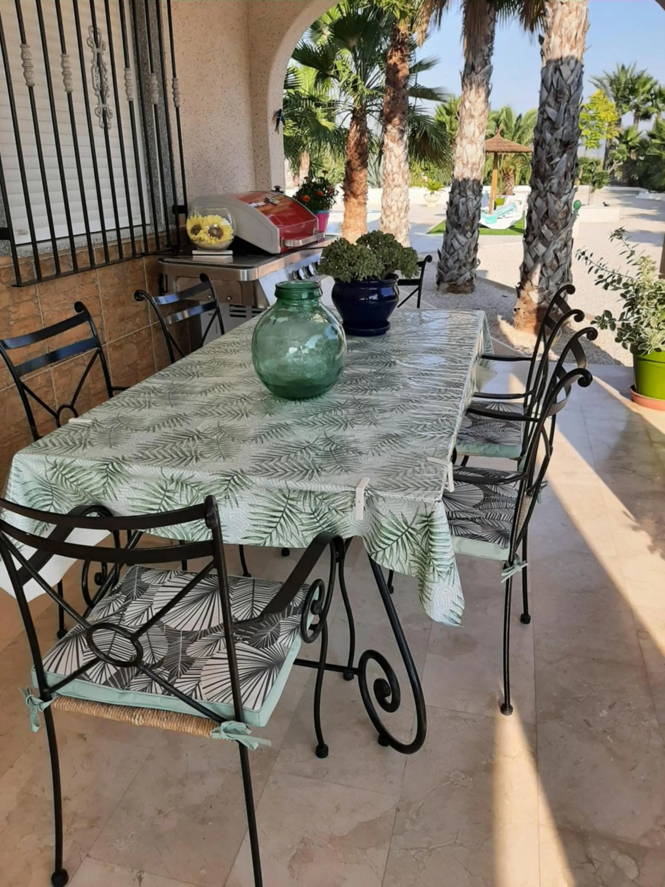 Dining area in La Dolce Vita