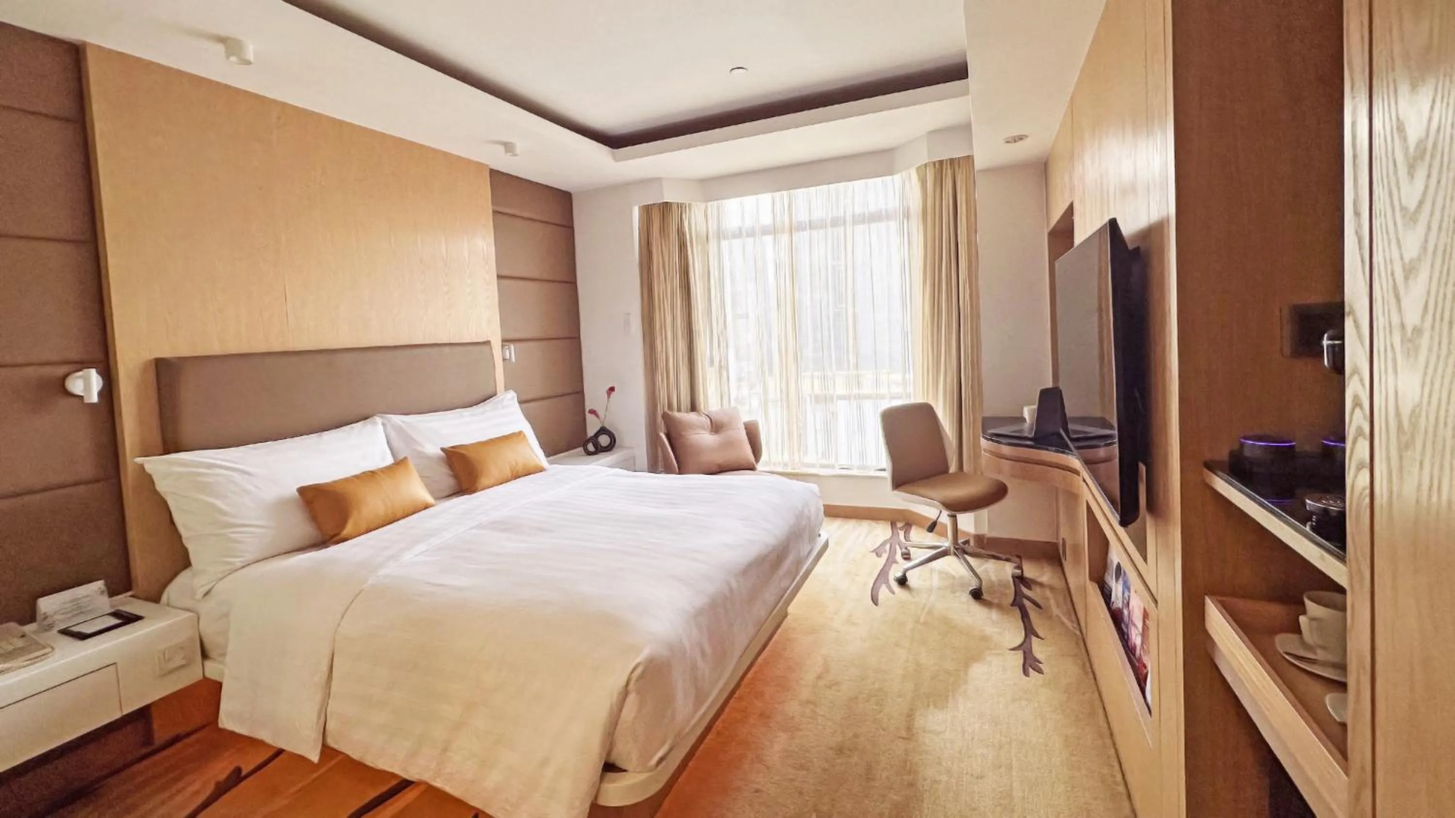 Bed in Stanford Hillview Hotel Hong Kong