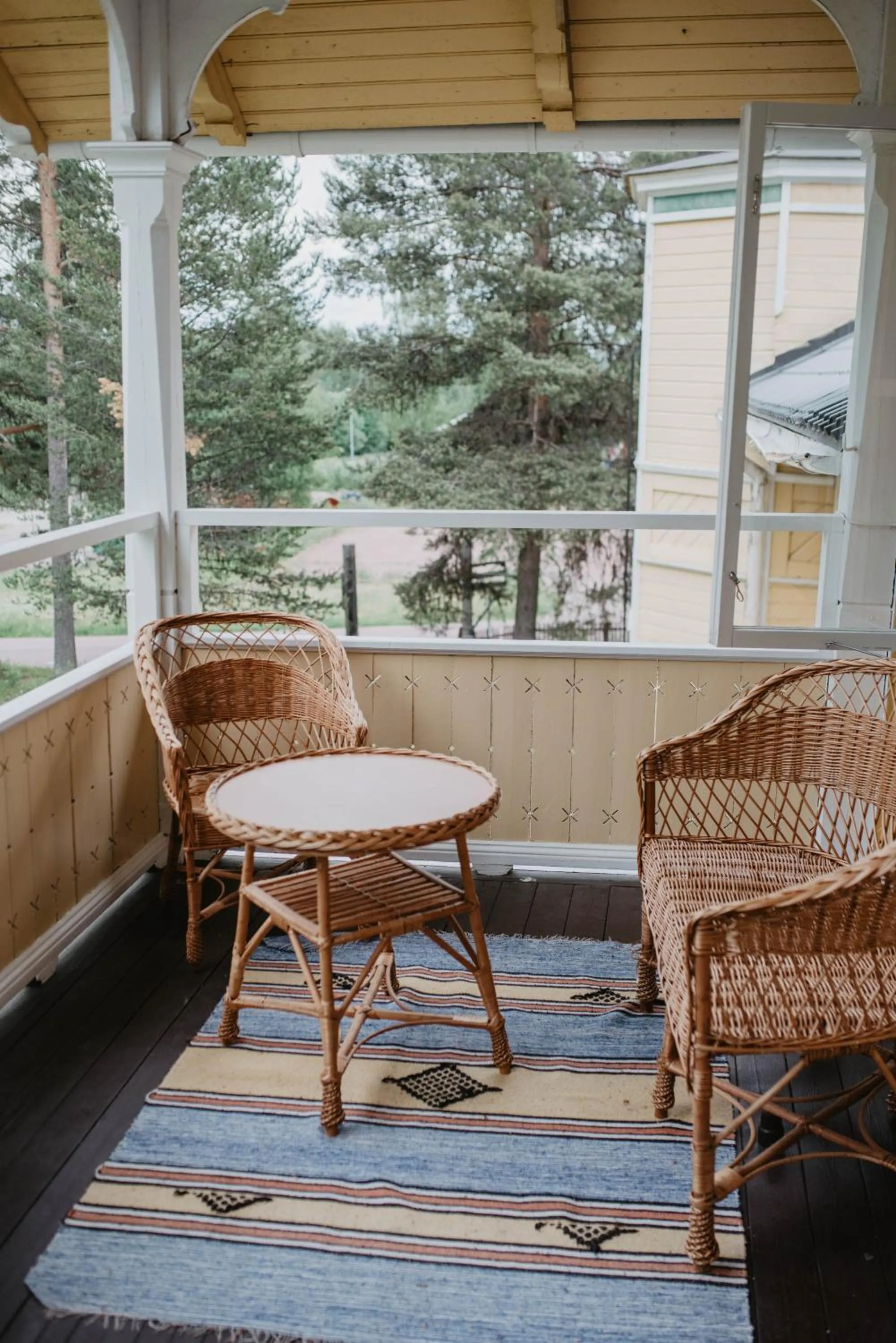 Balcony/Terrace in Turistgården Särna