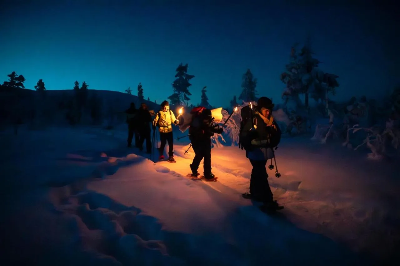 Winter in Turistgården Särna