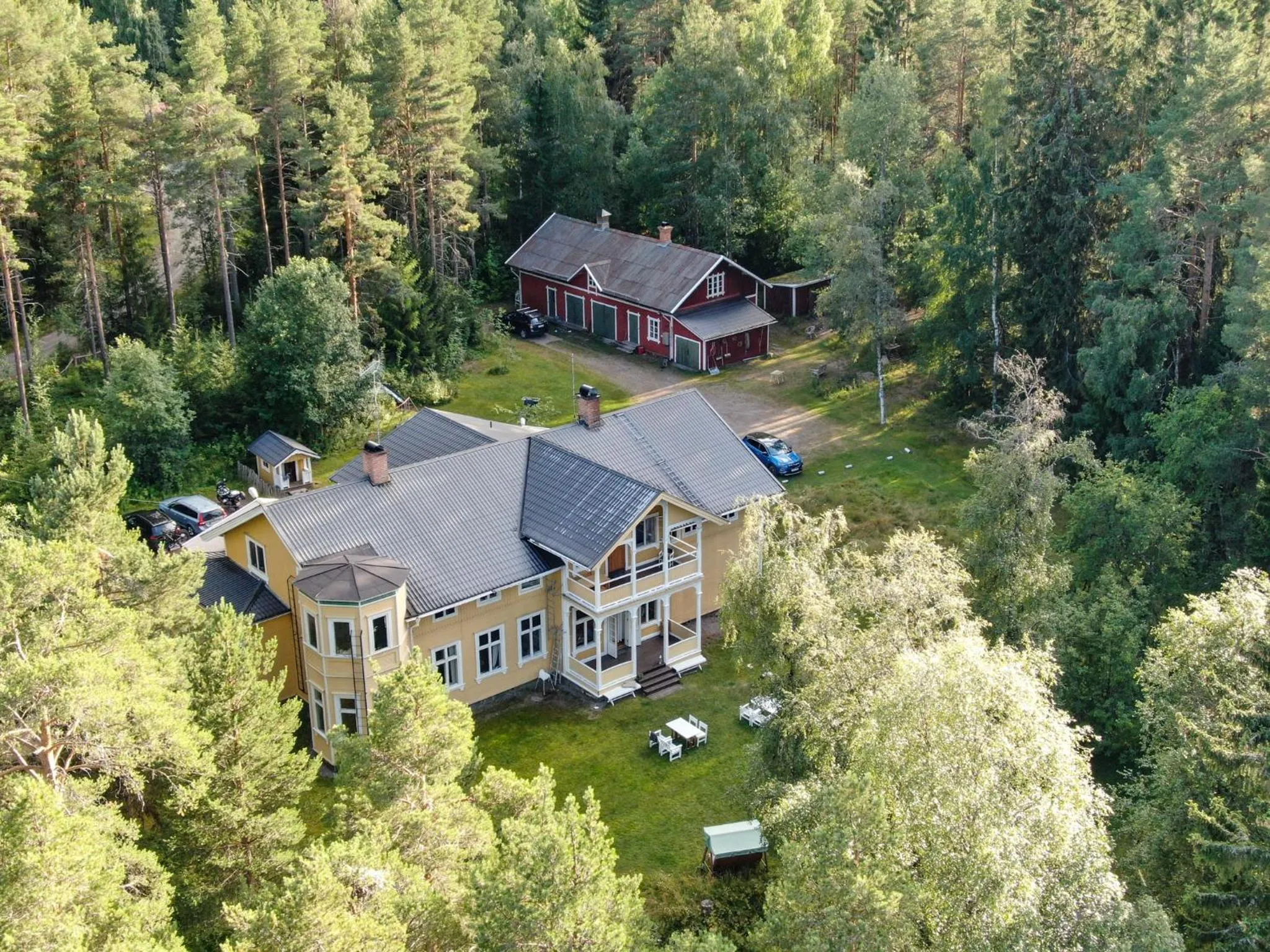 Property building in Turistgården Särna