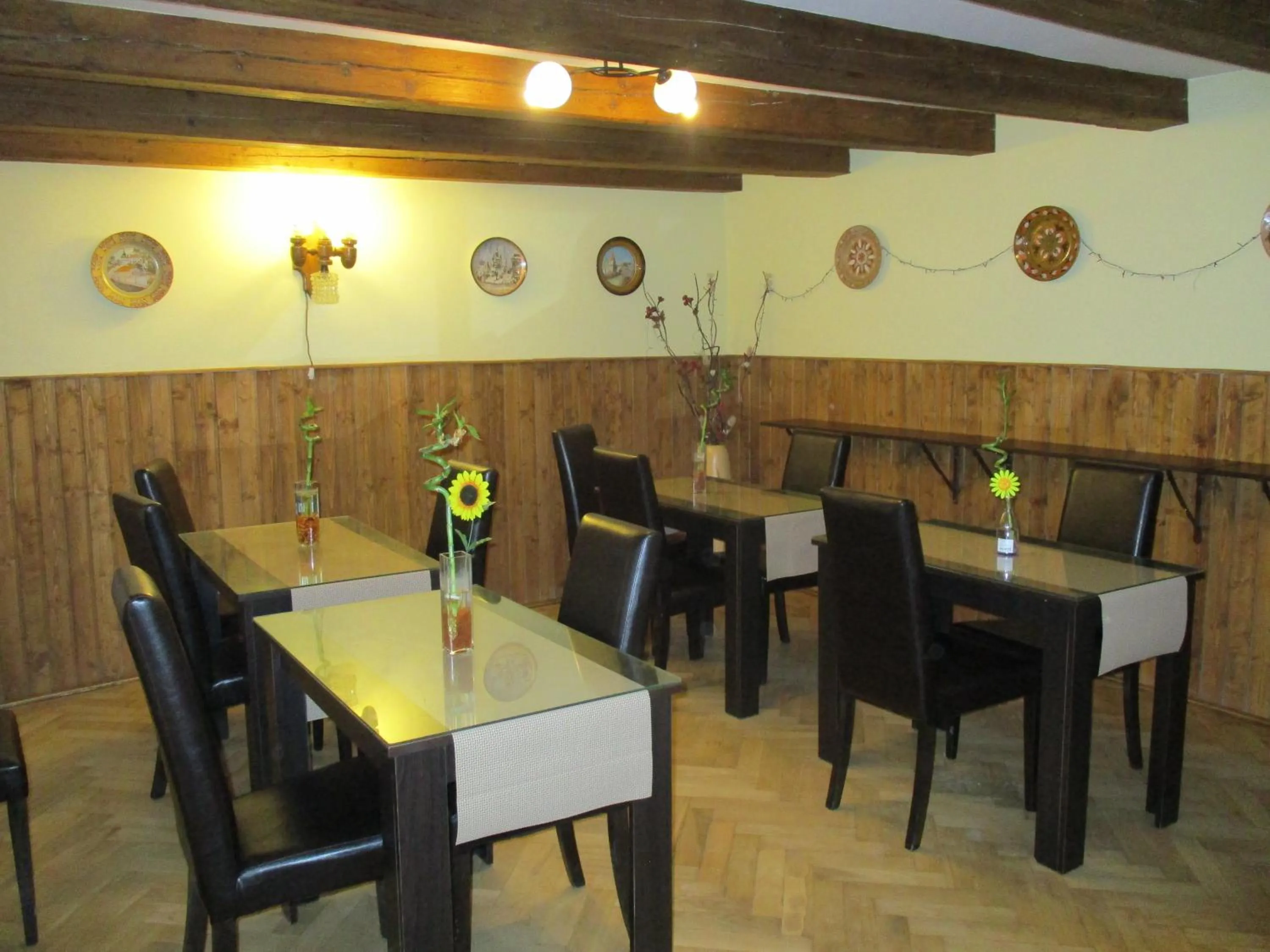 Communal kitchen in Casa Soare check-in independent