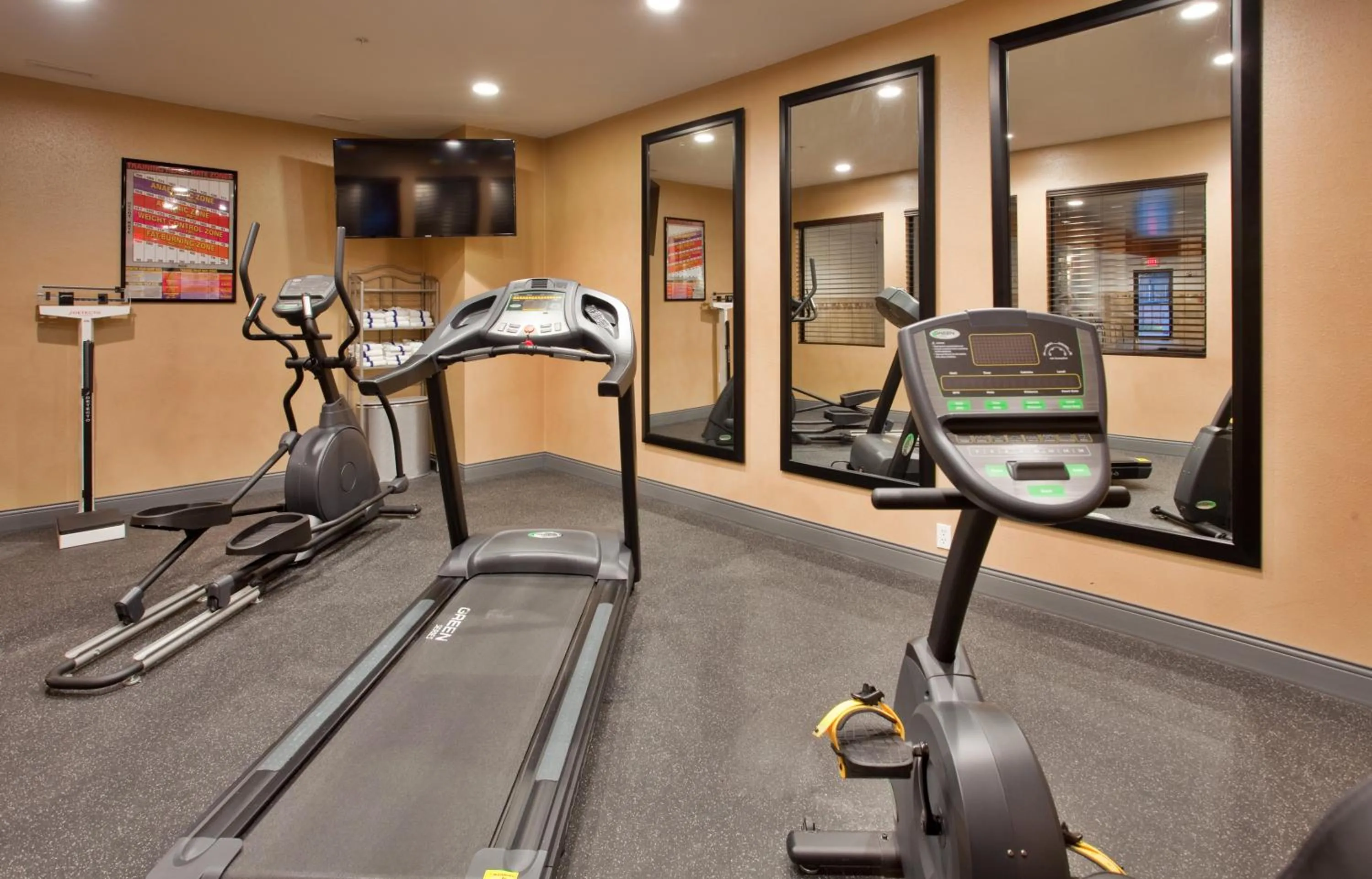 Fitness centre/facilities in Holiday Inn Express & Suites St Louis Airport by IHG