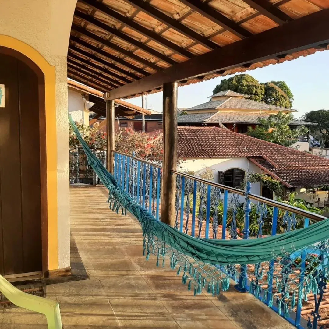 Balcony/Terrace in Pousada Chez Moi