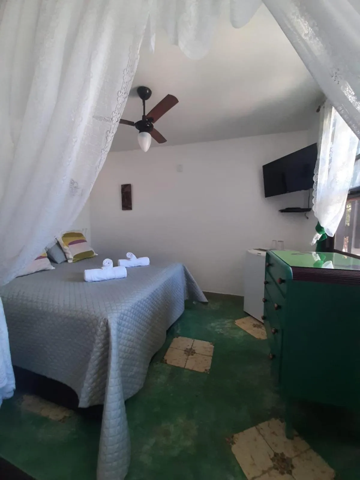 Bed in Pousada Chez Moi