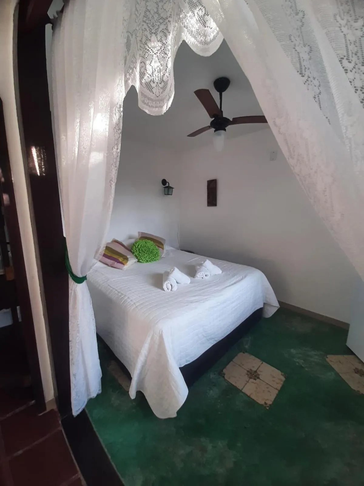 Bed in Pousada Chez Moi