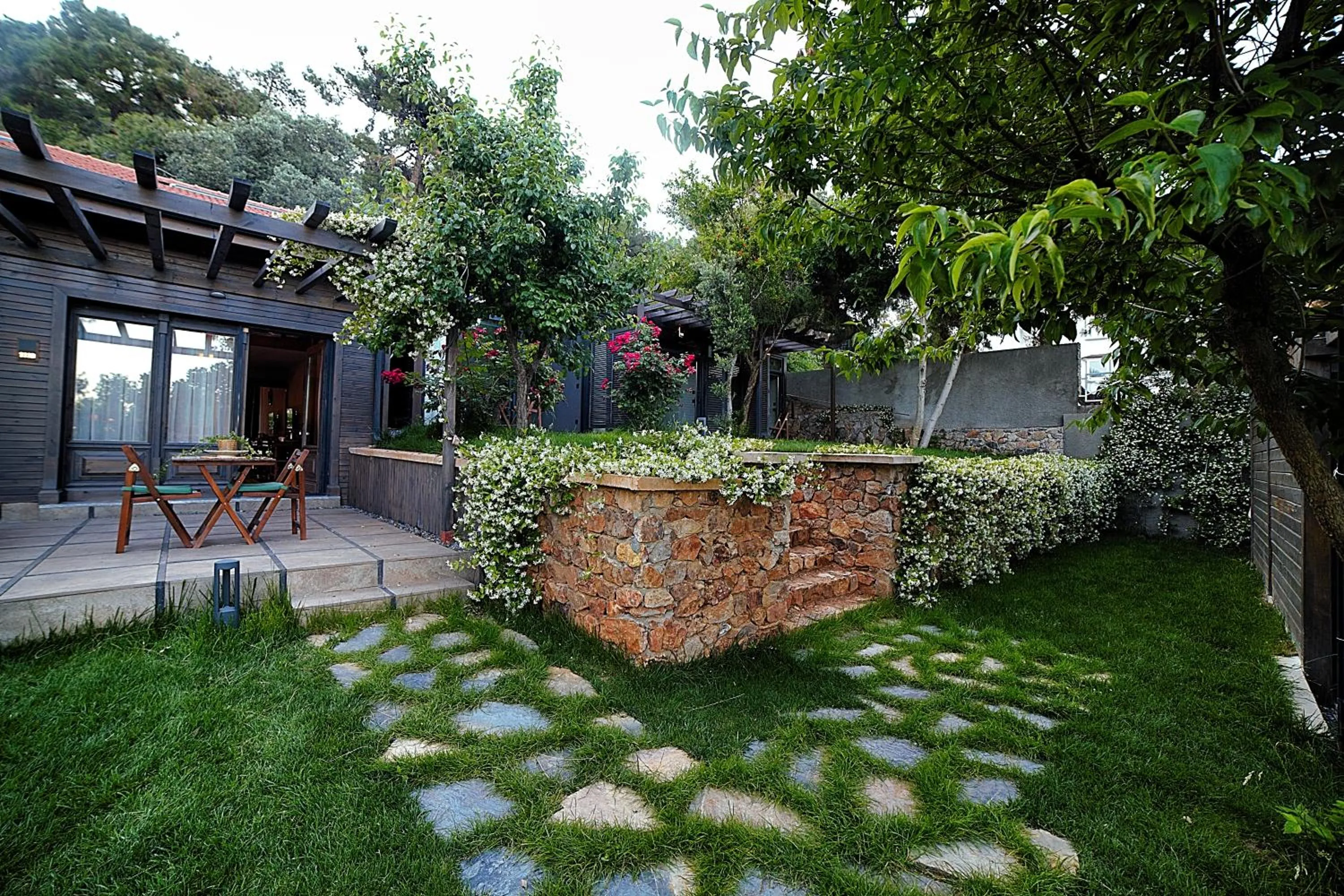 Patio in Triada Hotel Büyükada