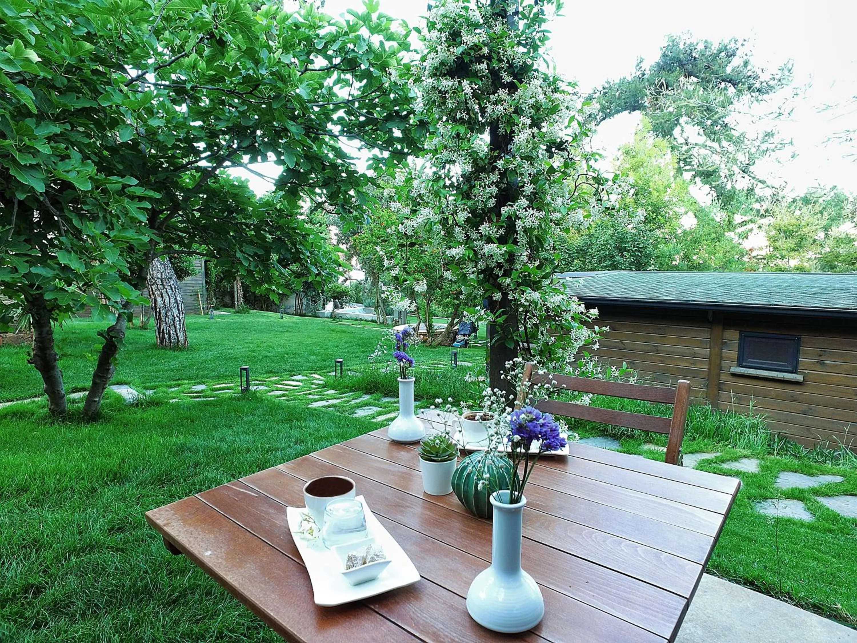 Patio in Triada Hotel Büyükada