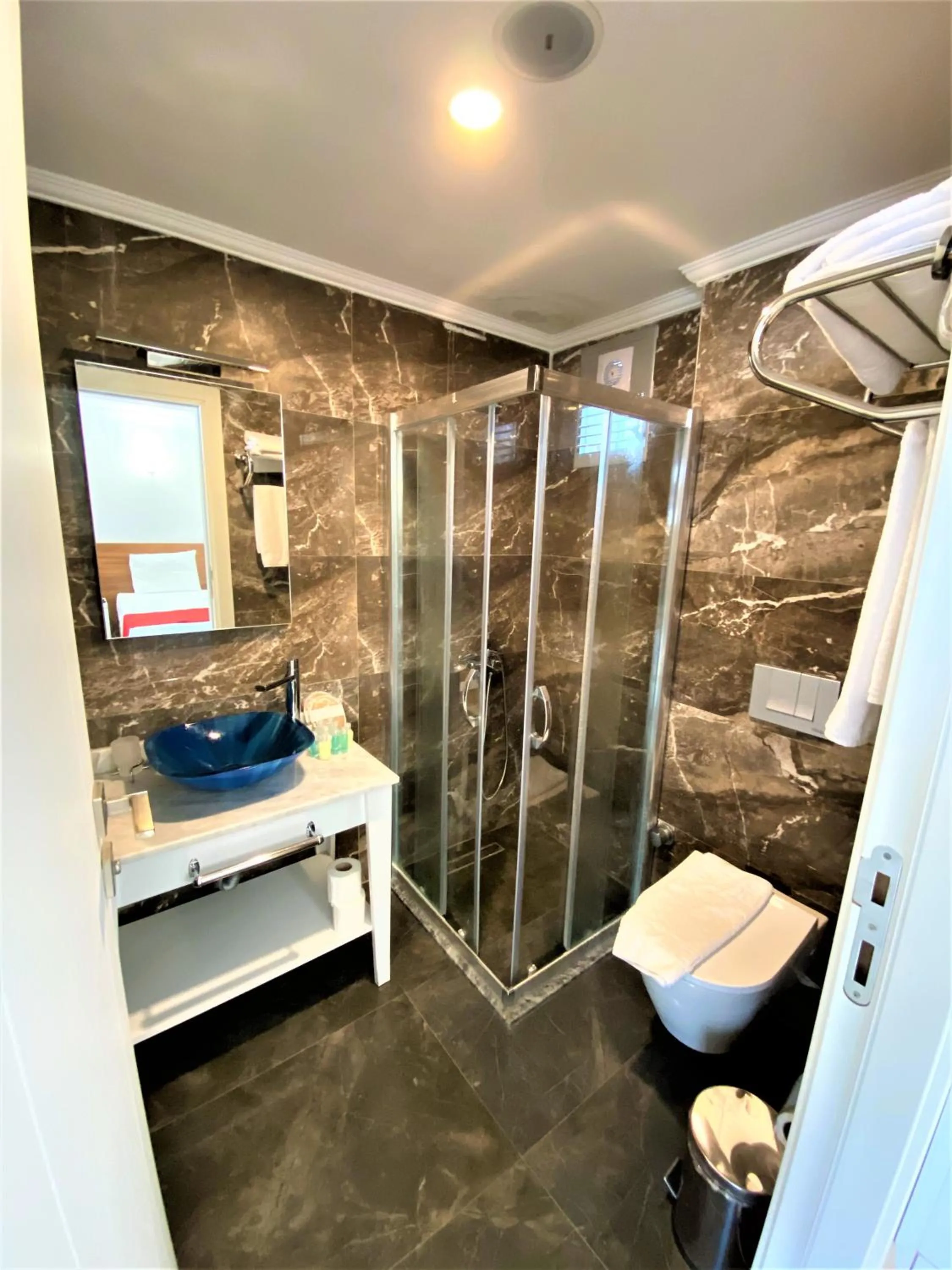 Bathroom in Modern Life Hotel Bodrum