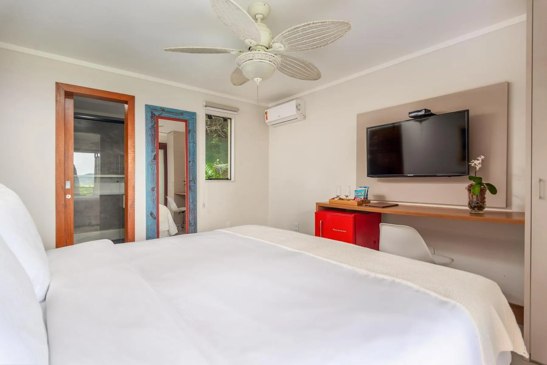 Bed in Gringos Boutique Hotel