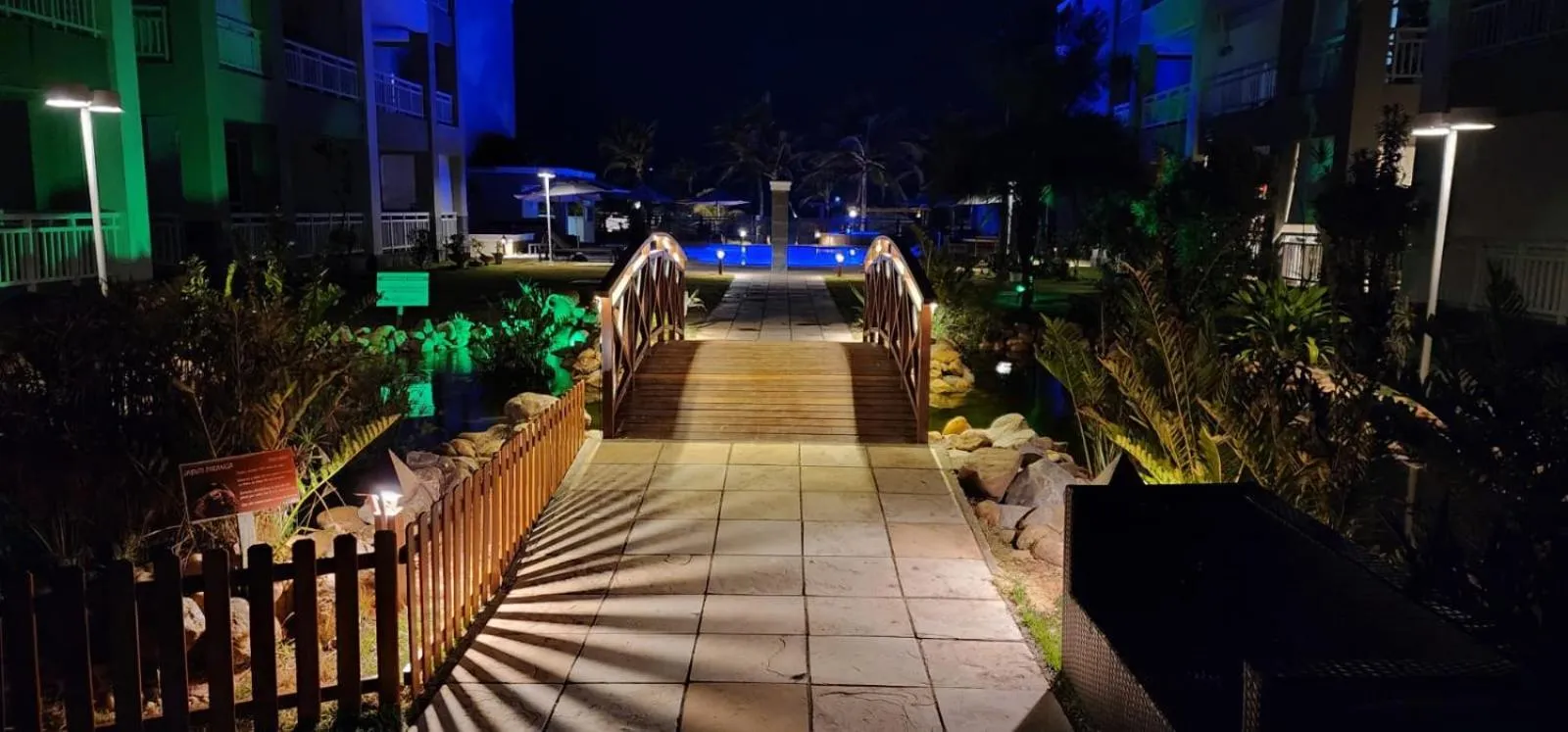 Garden view in Atlantic Palace Apart-Hotel