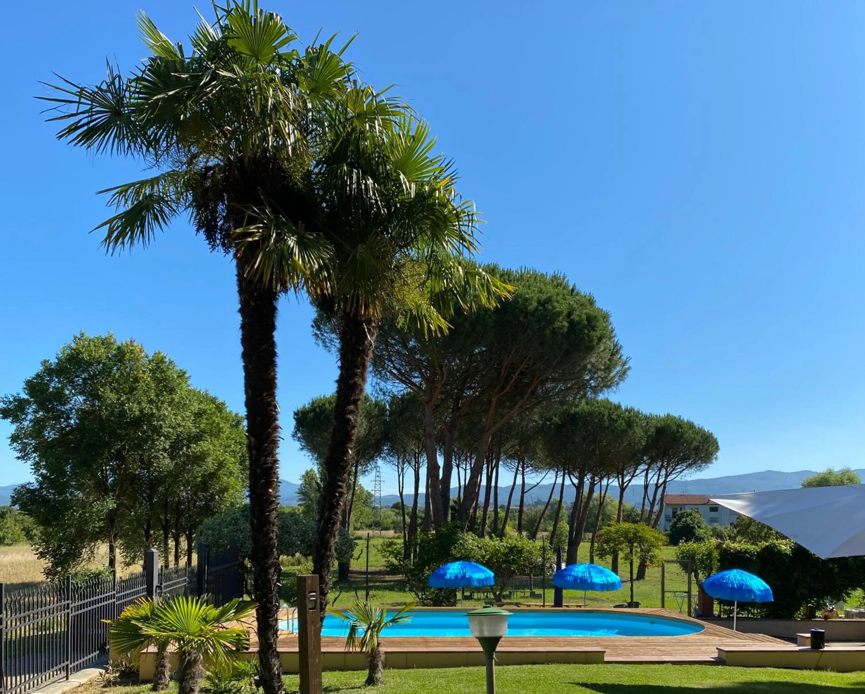 Pool view in Jenny's Country Dreamhouse
