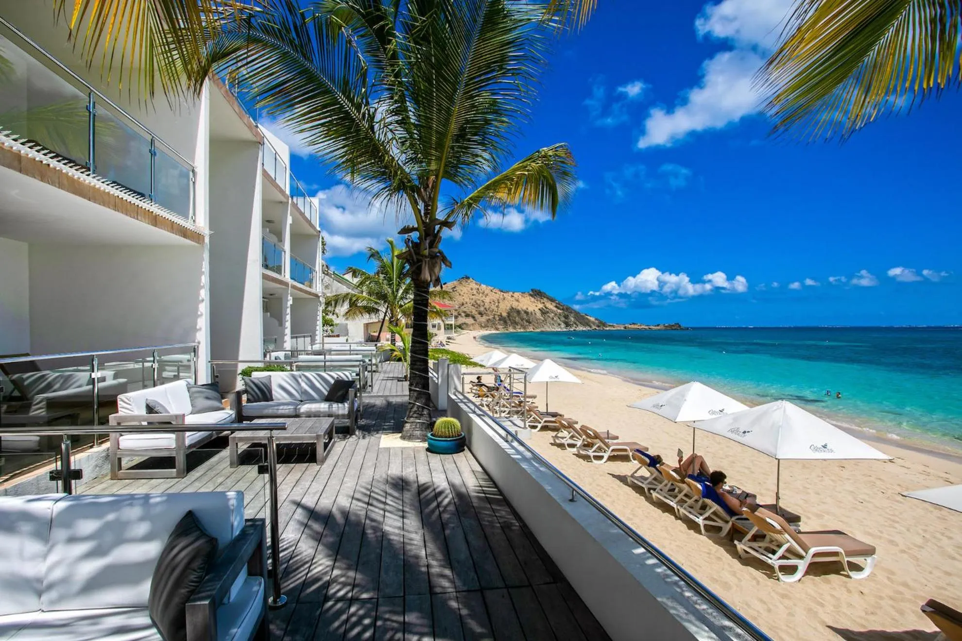 Beach in Bleu Emeraude Hotel