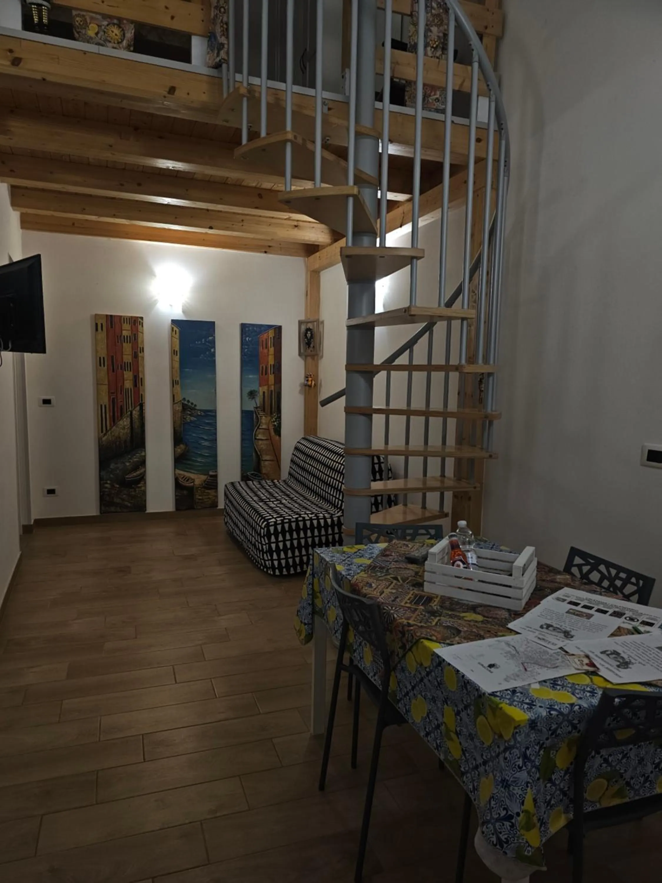 Living room in Regina Lucia casa vacanze