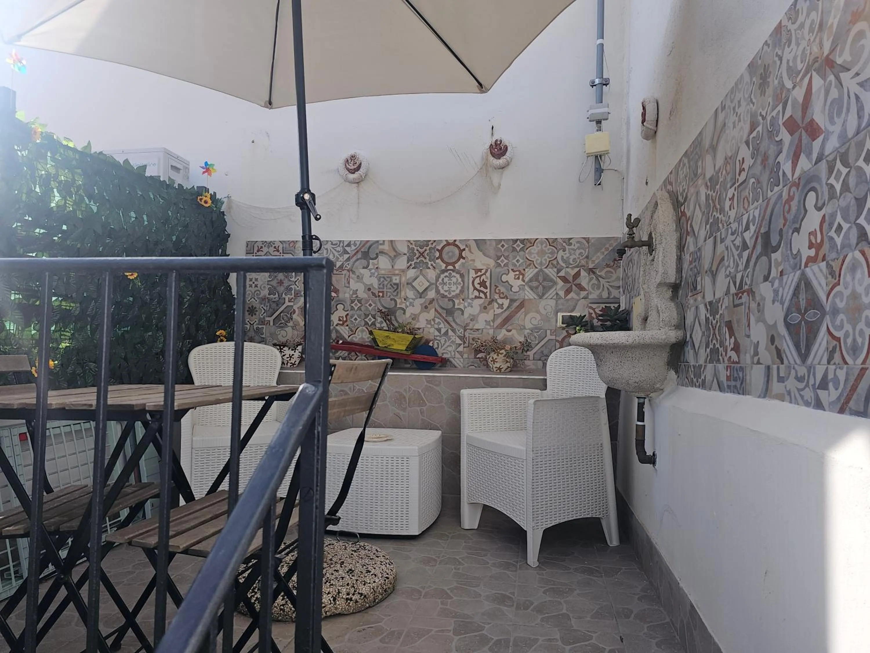 Patio in Regina Lucia casa vacanze