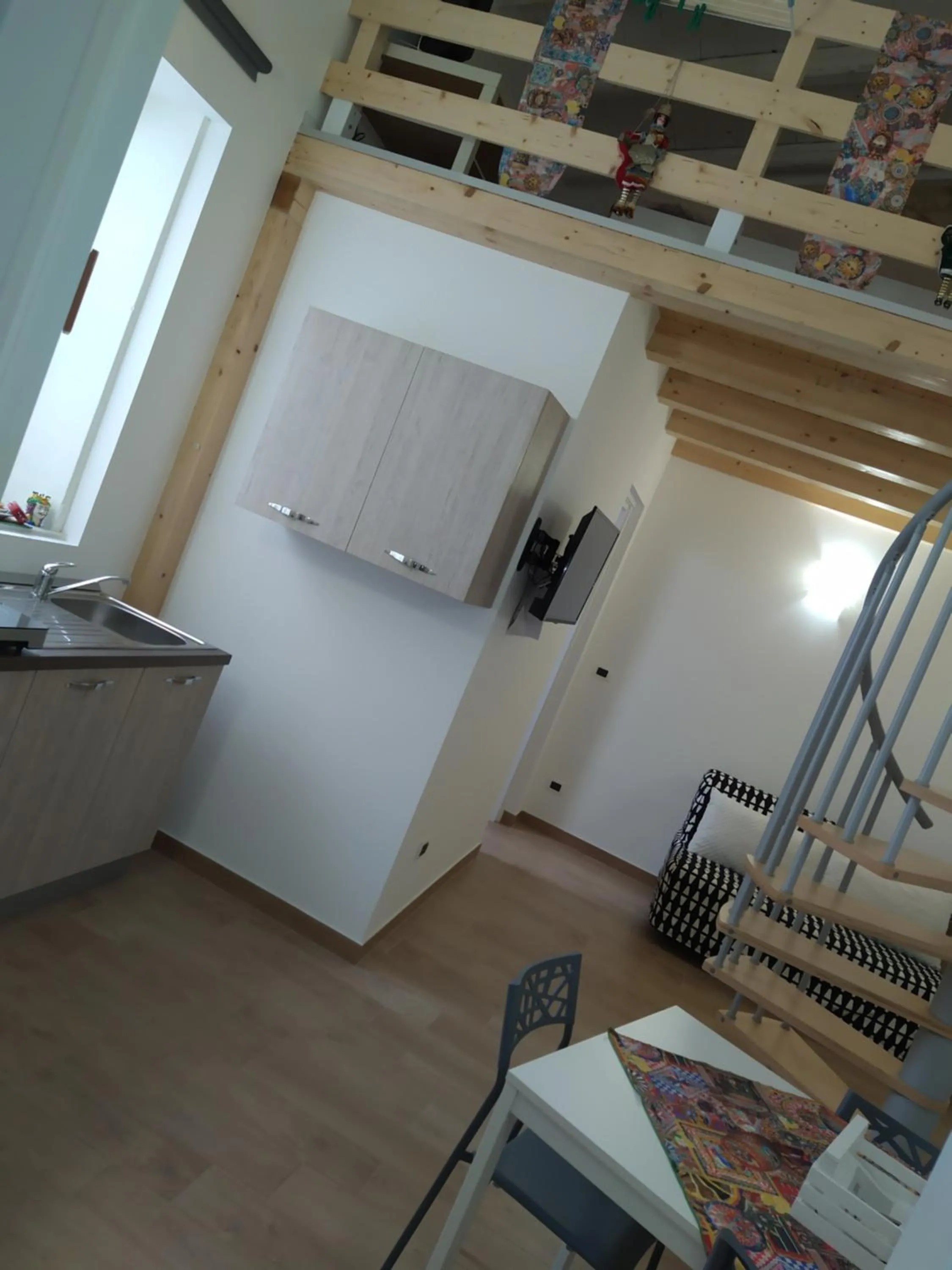 Kitchen or kitchenette in Regina Lucia casa vacanze