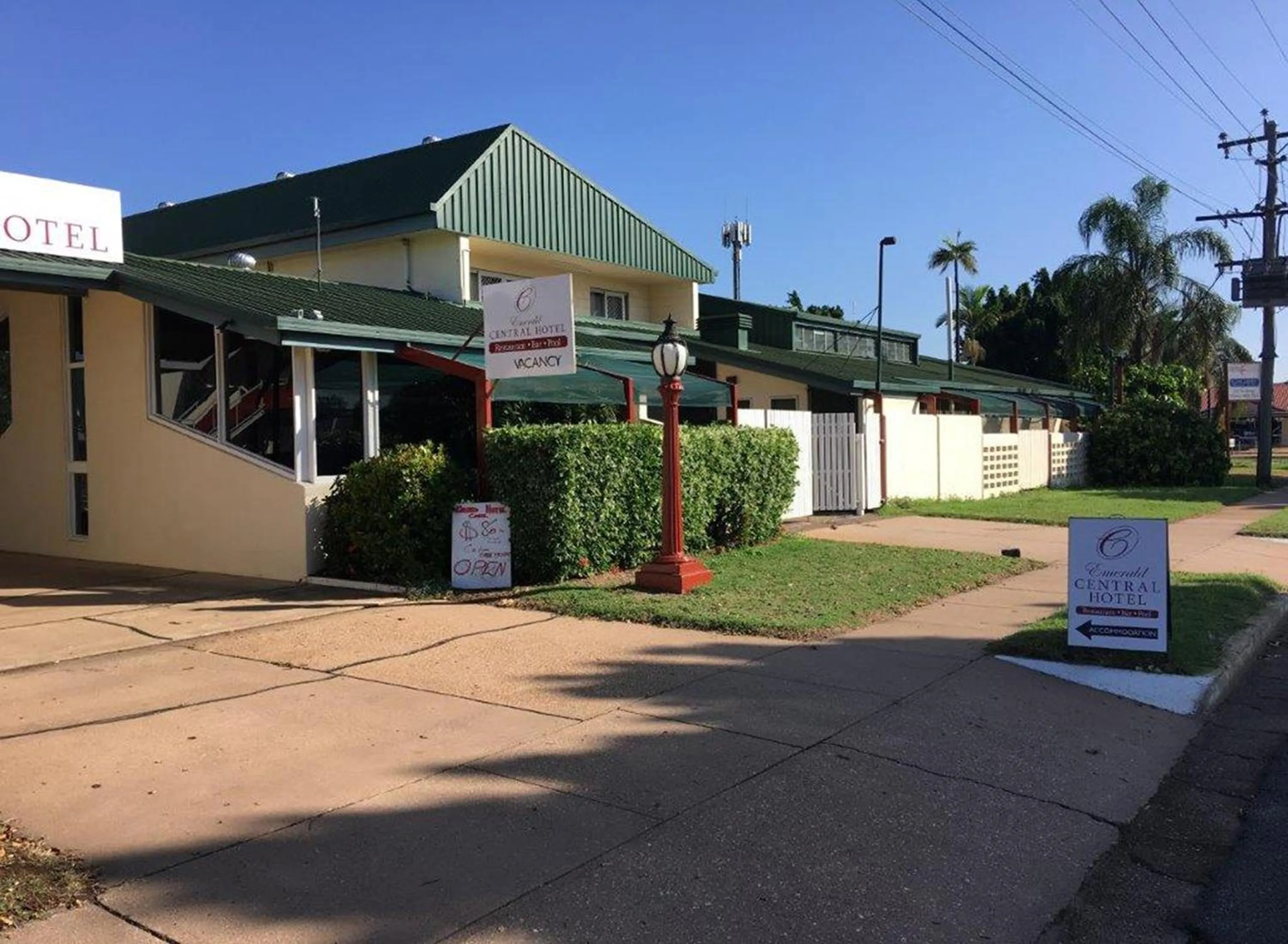 Property building in Emerald Central Hotel Official