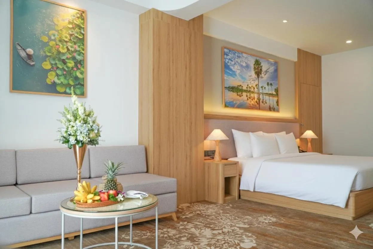 Bedroom, Bed in TTC Hotel Can Tho