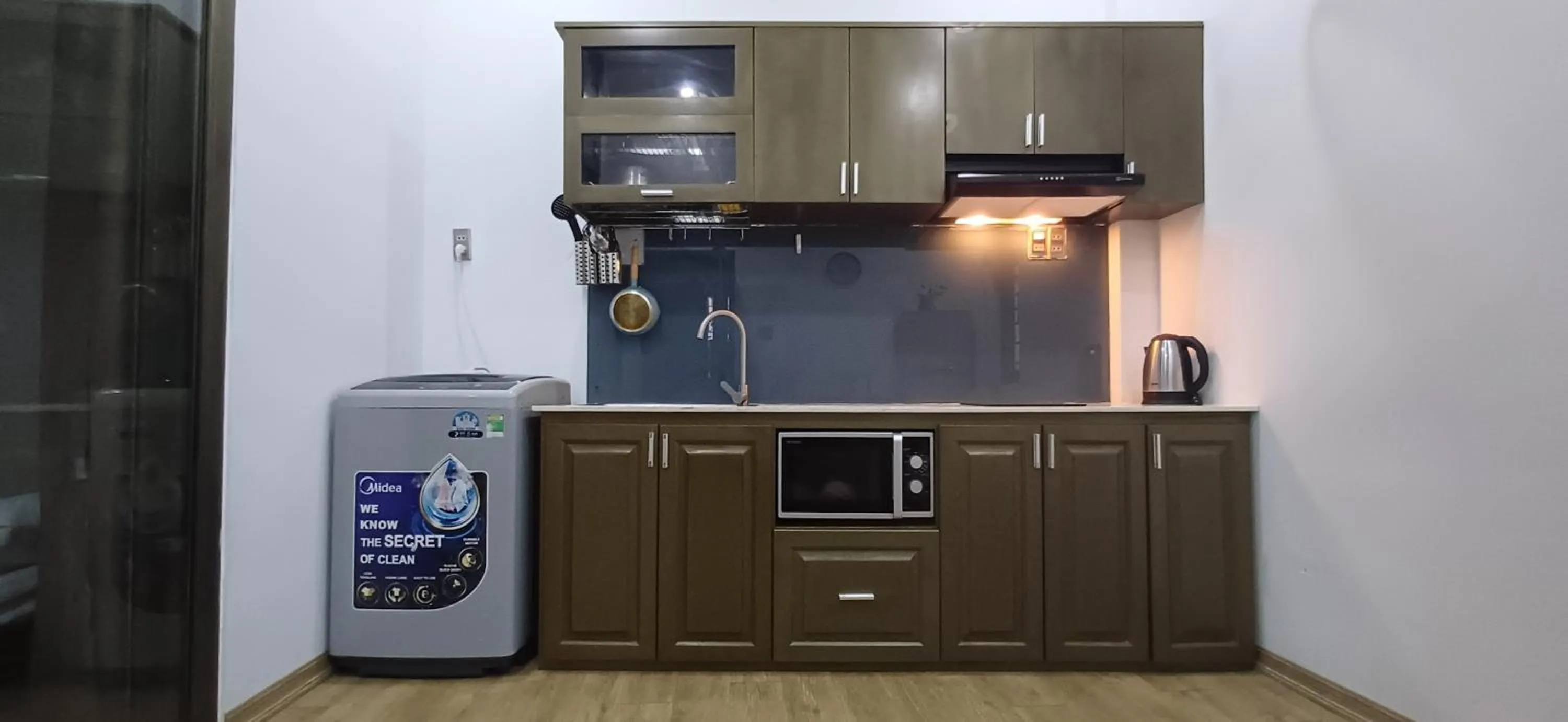 Kitchen or kitchenette in Seashine Apartment