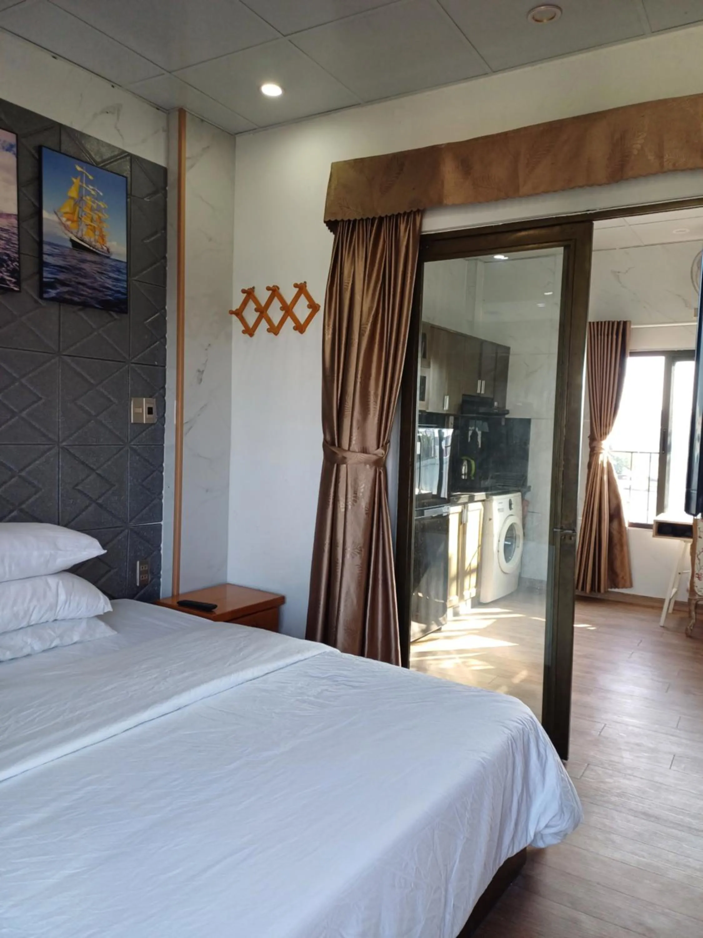 Bed in Seashine Apartment